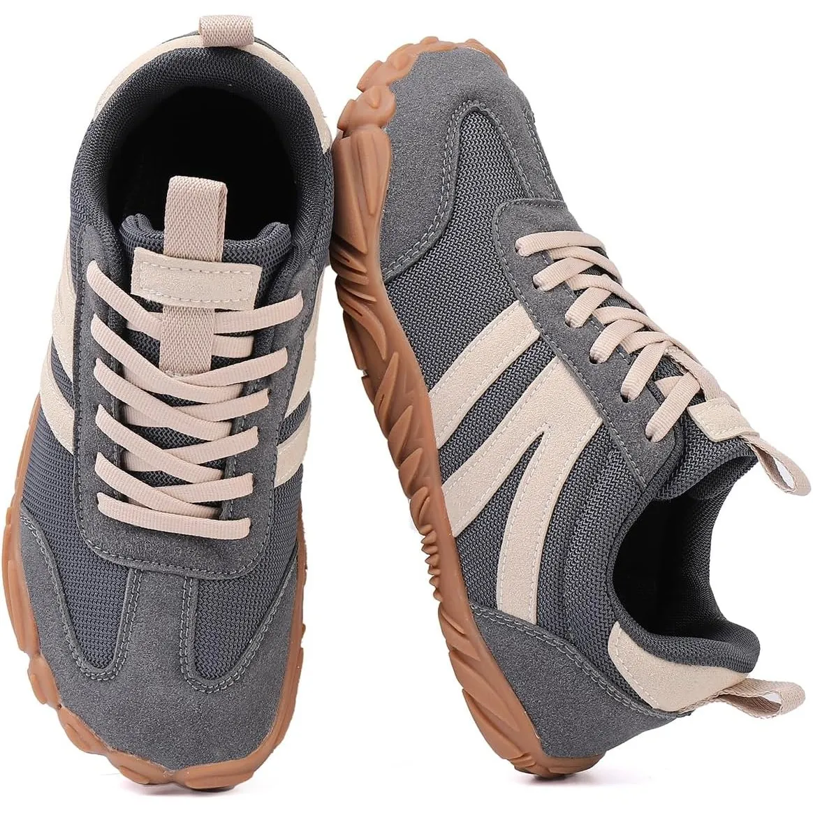 AONETIGER Barfußschuhe Damen Herren Breite Zehenbox | Flexible Rutschfeste Zero Drop Sohle | Leicht Bequem Minimalistis…