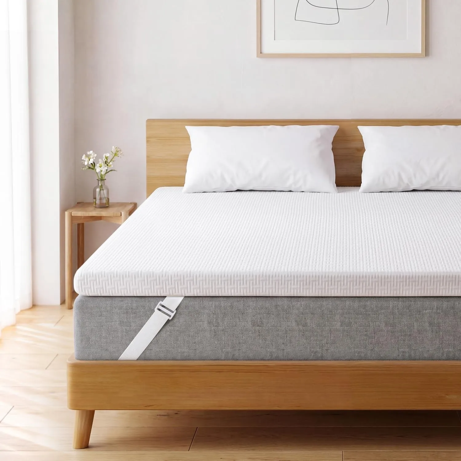 Matratzen Topper 180x200cm H5/H6, 7CM Höhe Matratzentopper für Schlafsofa Bett, Boxspringbett, Wohnwagen, Schlafsofa, R…