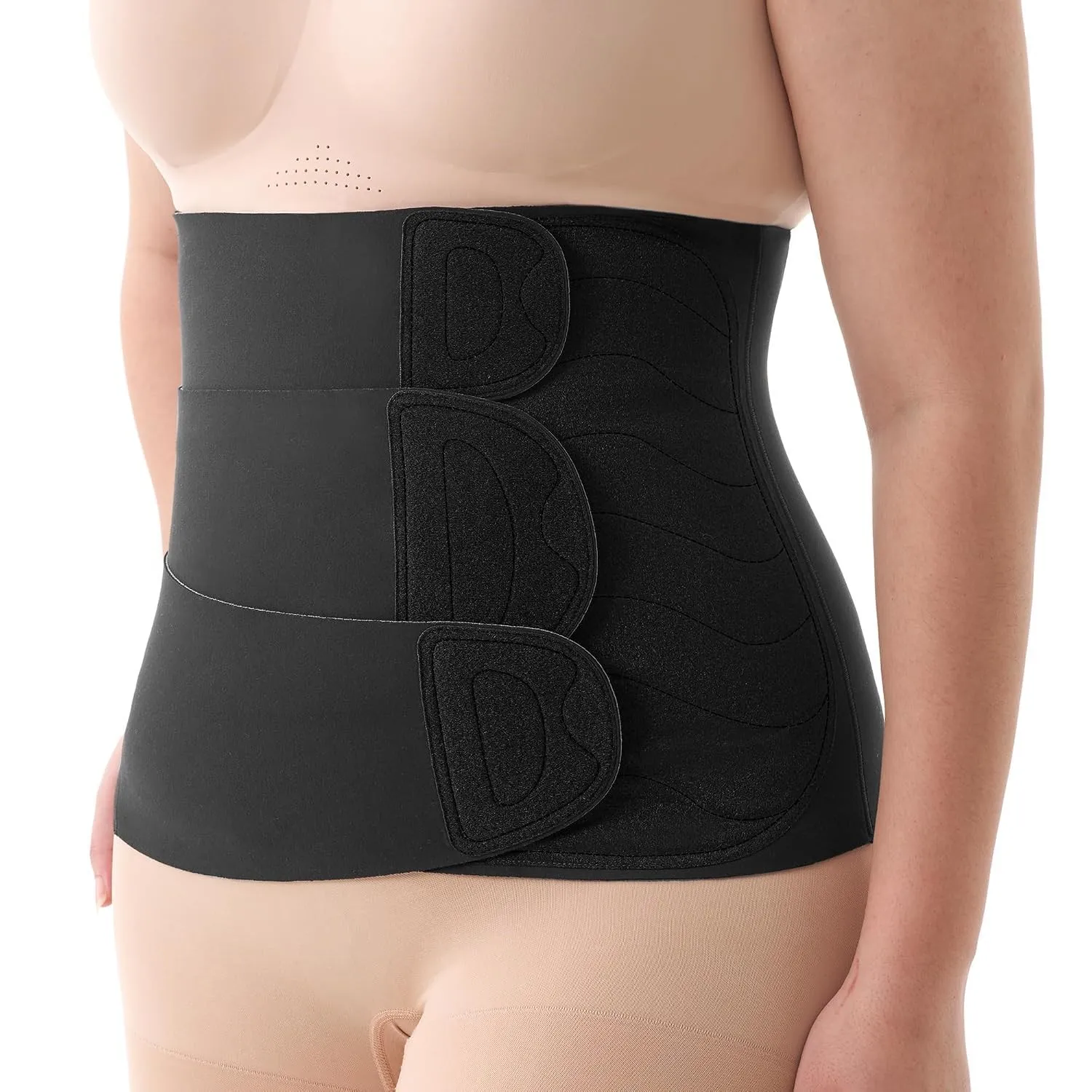 Momcozy RB001 Ergowrap Bauchgurt nach Geburt, 3D-Kompression & Rückenstütze | Nahtloses Design, atmungsaktives Premium-…