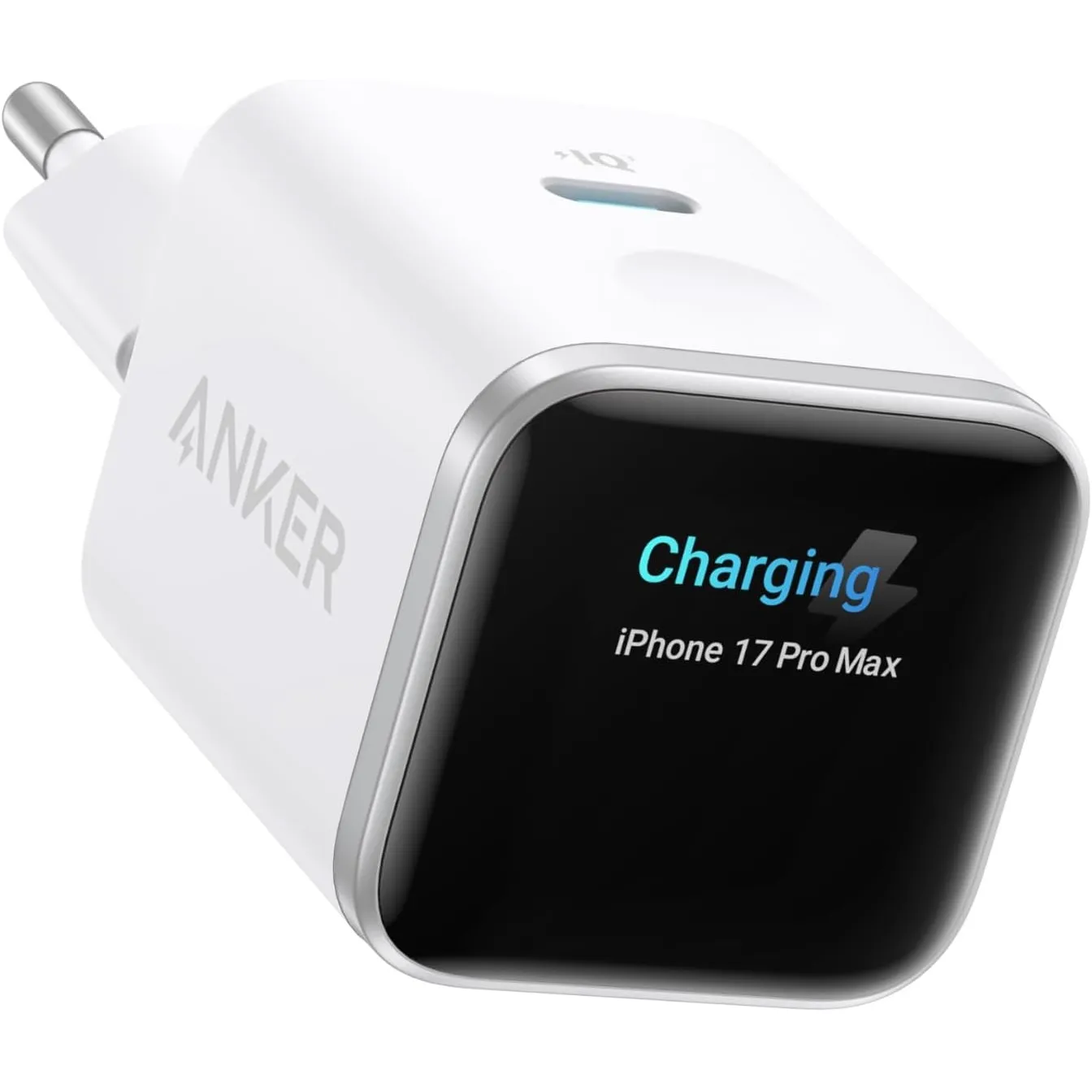 Anker Smart Ladegerät, Anker Nano 45W USB C Ladegerät mit Display GaN