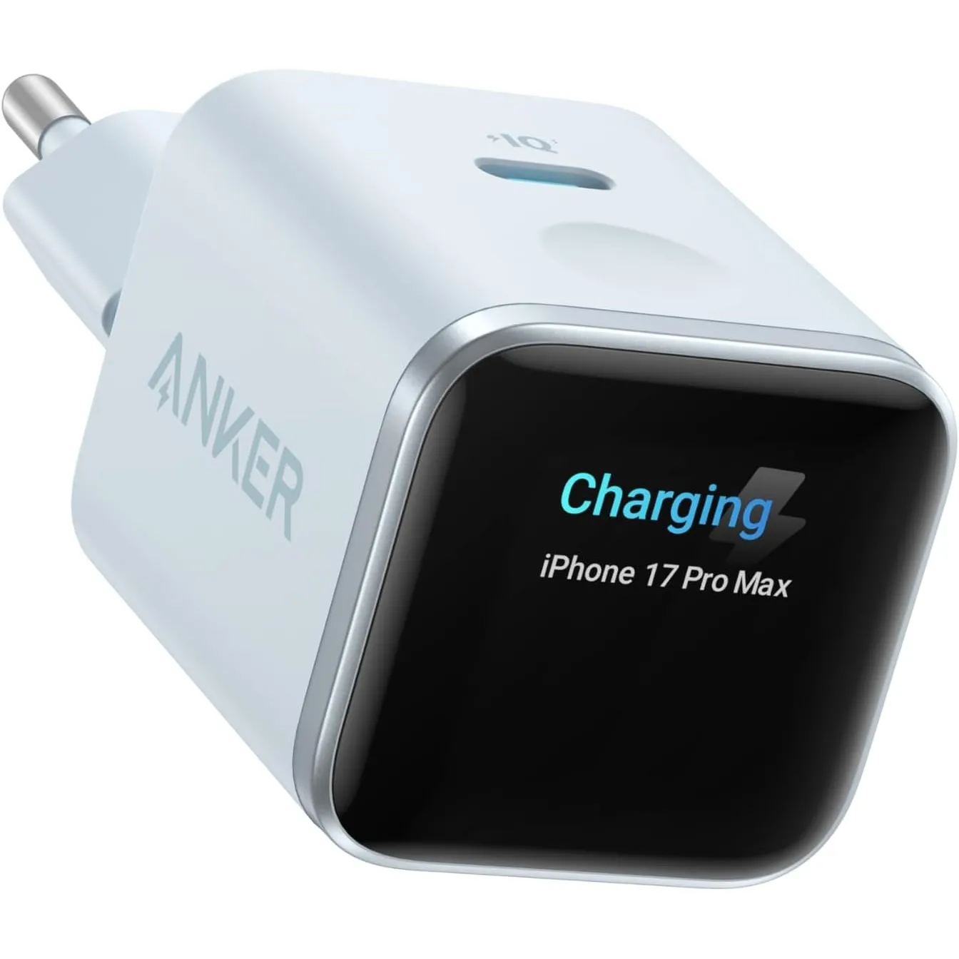 Anker Smart Ladegerät, Anker Nano 45W USB C Ladegerät mit Display GaN