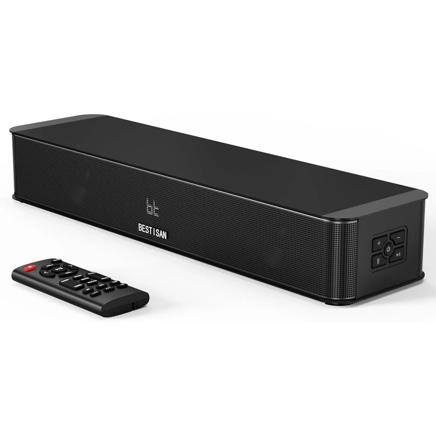 BESTISAN Soundbar für tv, 2.1 Soundbar mit HDMI eARC, AUX, optischem Eingang, USB-Wiedergabe für PC/Gaming/Projektoren,…