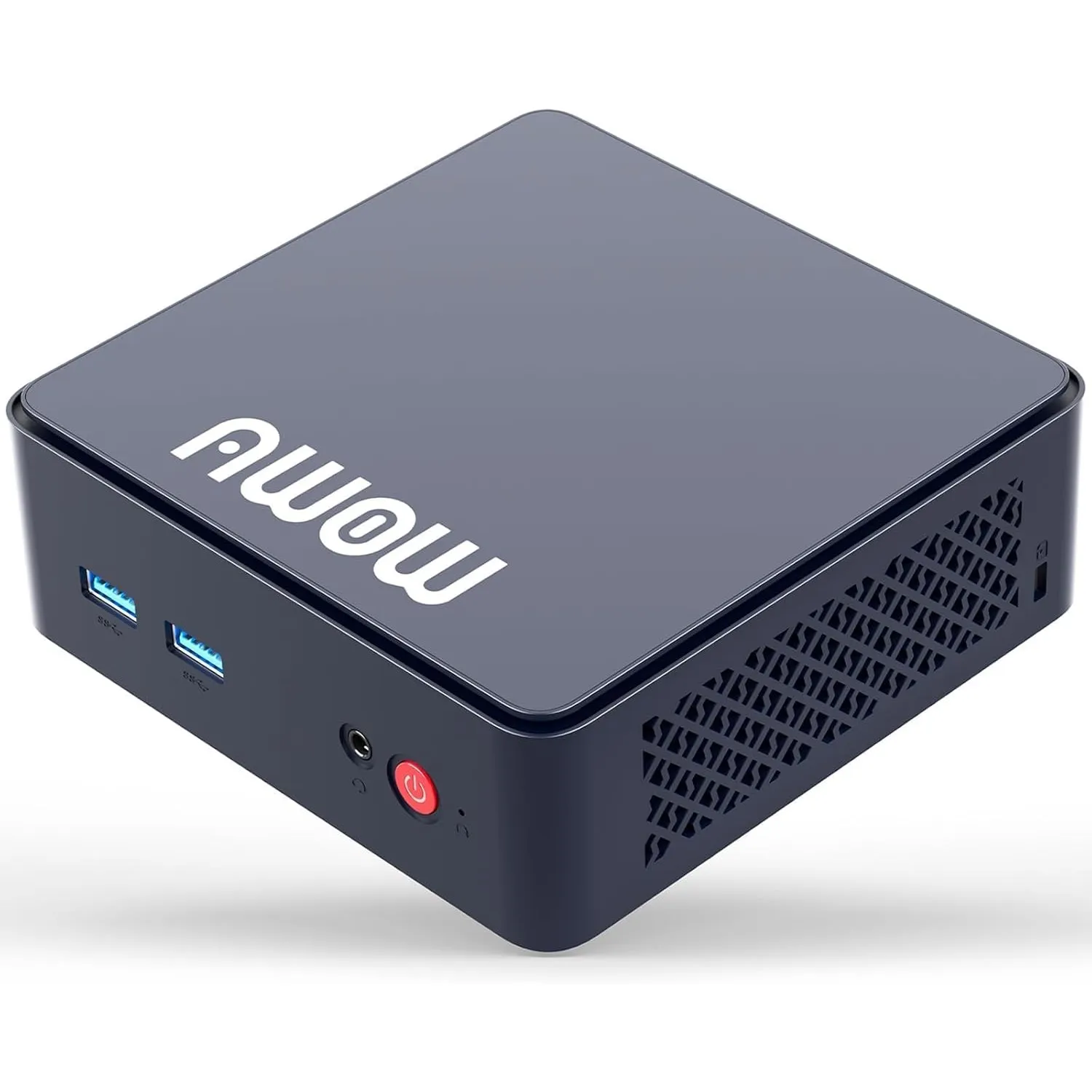 AWOW Mini PC mit N95, 16GB DDR4 RAM, 512GB SSD, 4K UHD, Dual Display, WiFi 5, BT 5.2, Gigabit LAN AK10