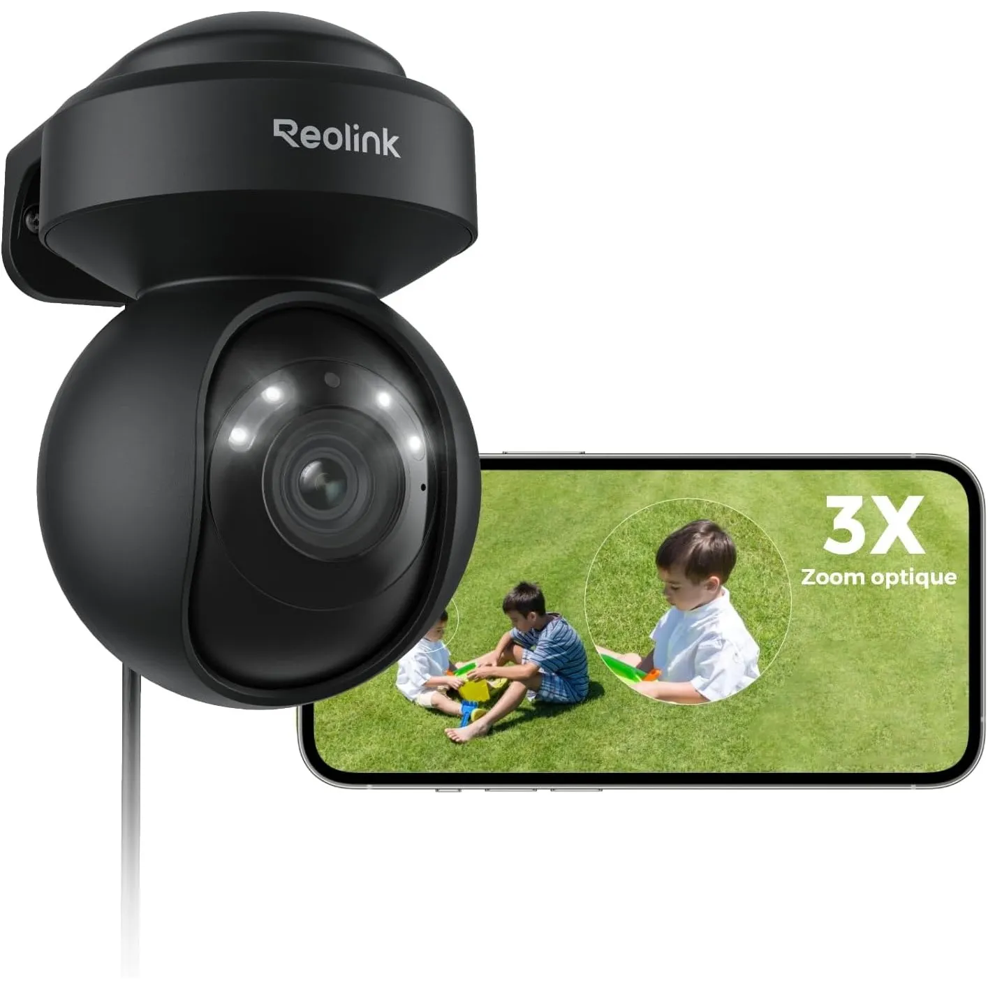 Reolink 4K Wi-Fi Überwachungskamera Aussen, E1 Outdoor Pro(Generalüberholt)