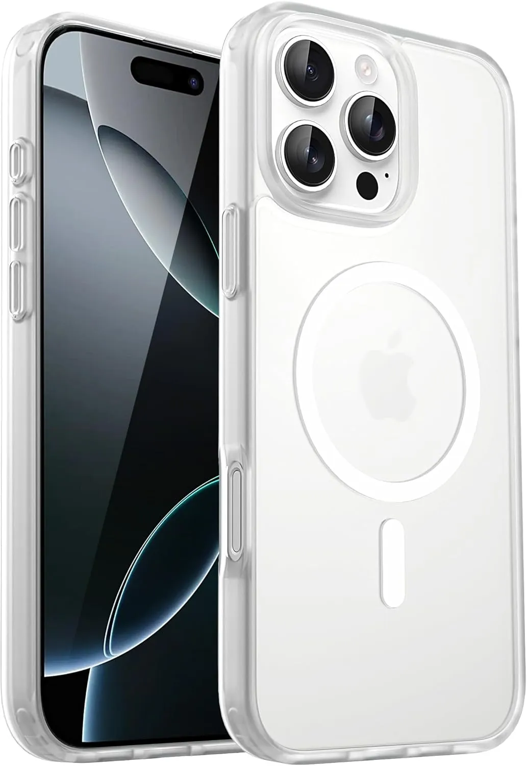 CACOE für iPhone 16 Pro Max Hülle Kameraschutzend, Kompatibel mit MagSafe, Stoßfest Kratzfest Magnetisch Rückseite Hand…
