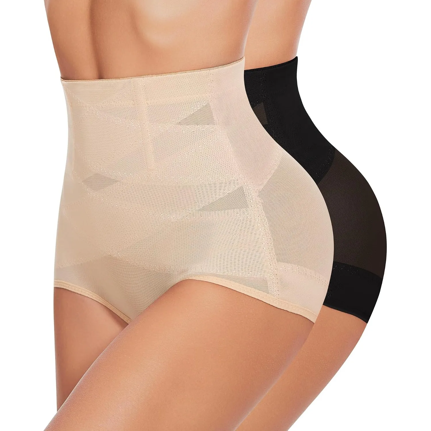 YADIFEN Damen Shapewear Miederhose Bauchweg Hohe Taille Atmungsaktiv