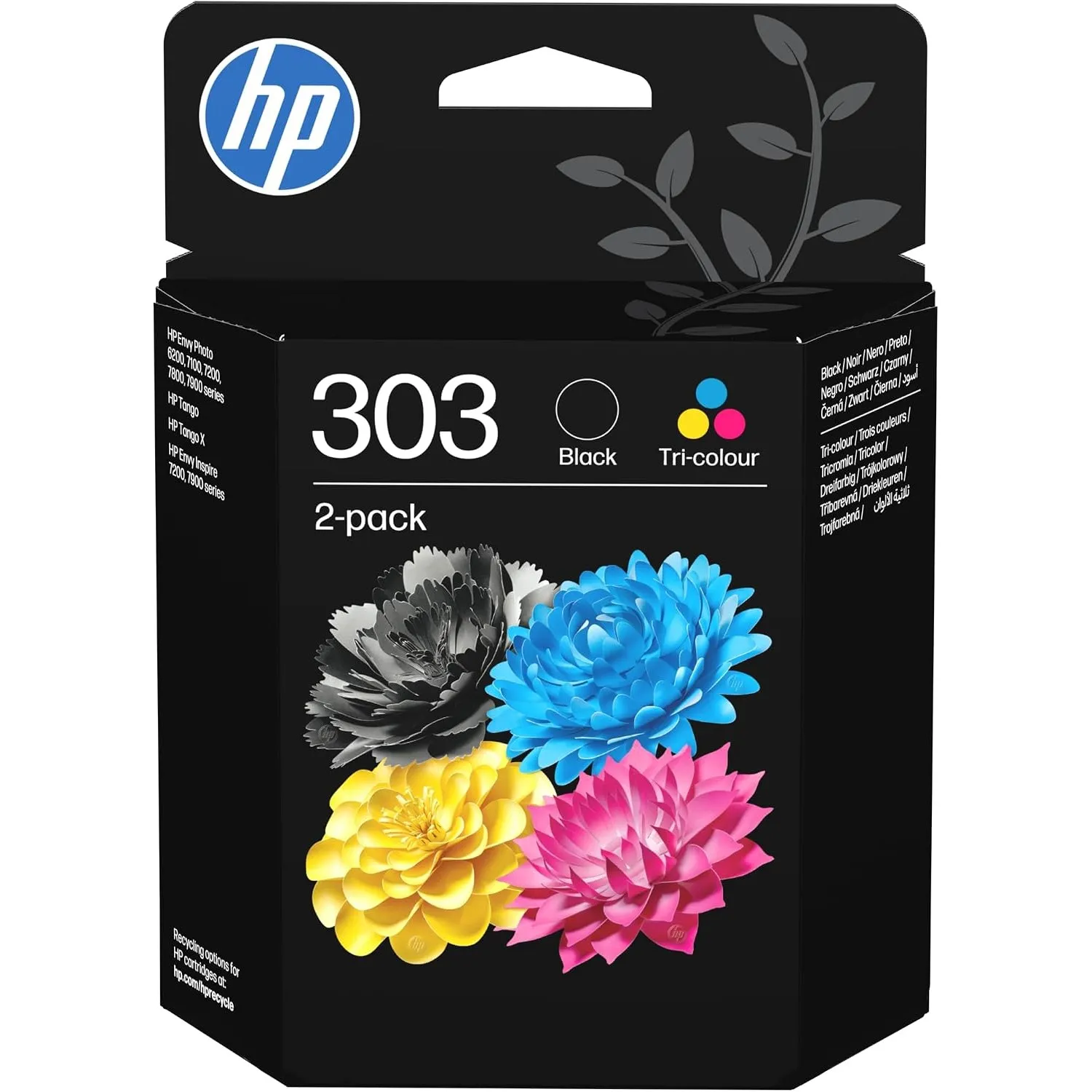 HP 303 Schwarz/Farbe, Original Druckerpatronen 2er-Pack