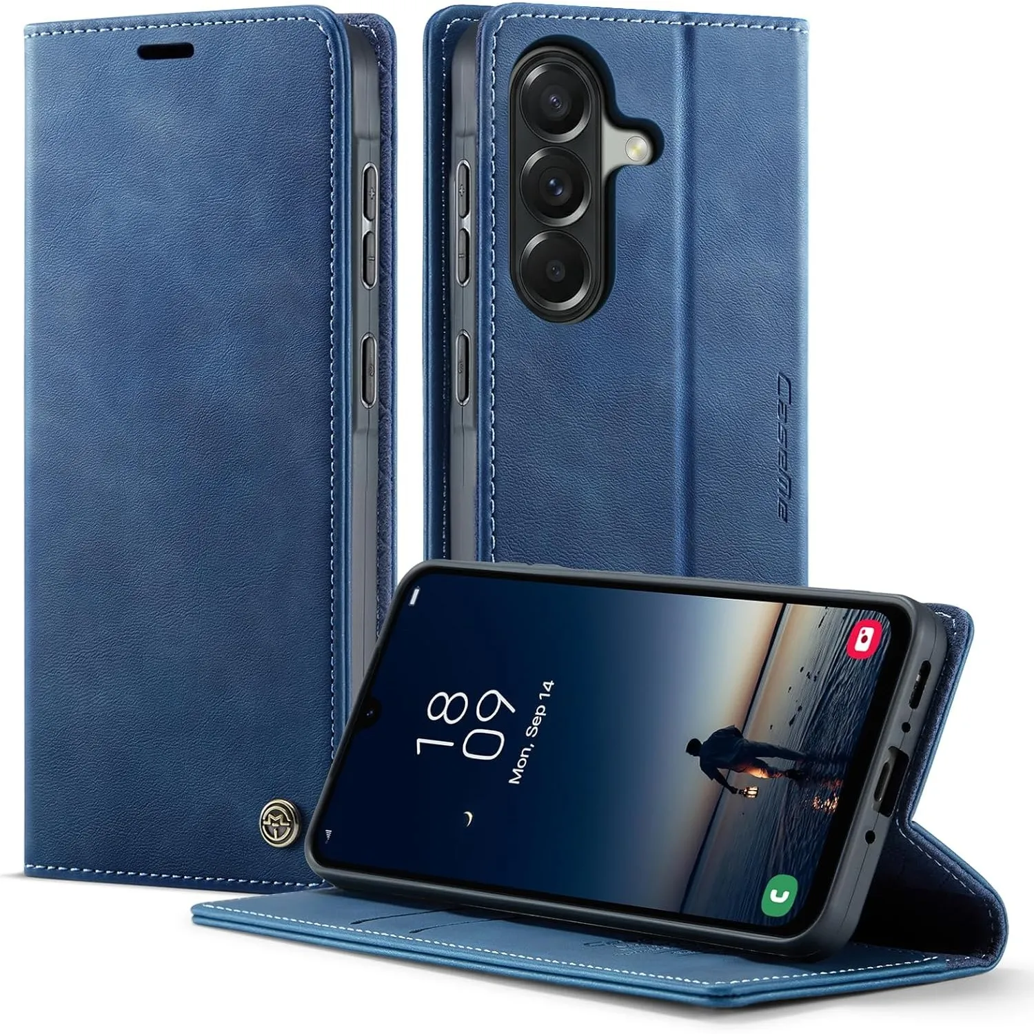 Handyhülle Samsung Galaxy A37 hülle klapphülle Premium PU Leder, RFID Schutzhülle,Faltbare Handytasche,Kartenfach Stand…