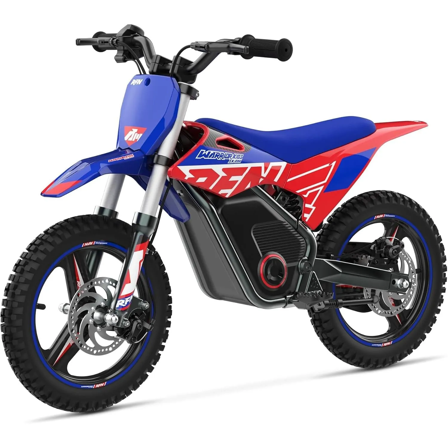 RFN E350 36V Kinder Elektro Dirt Bike, Elektro Motorrad mit 350W Motor | 11,2 Meilen Reichweite & 3 Geschwindigkeiten f…