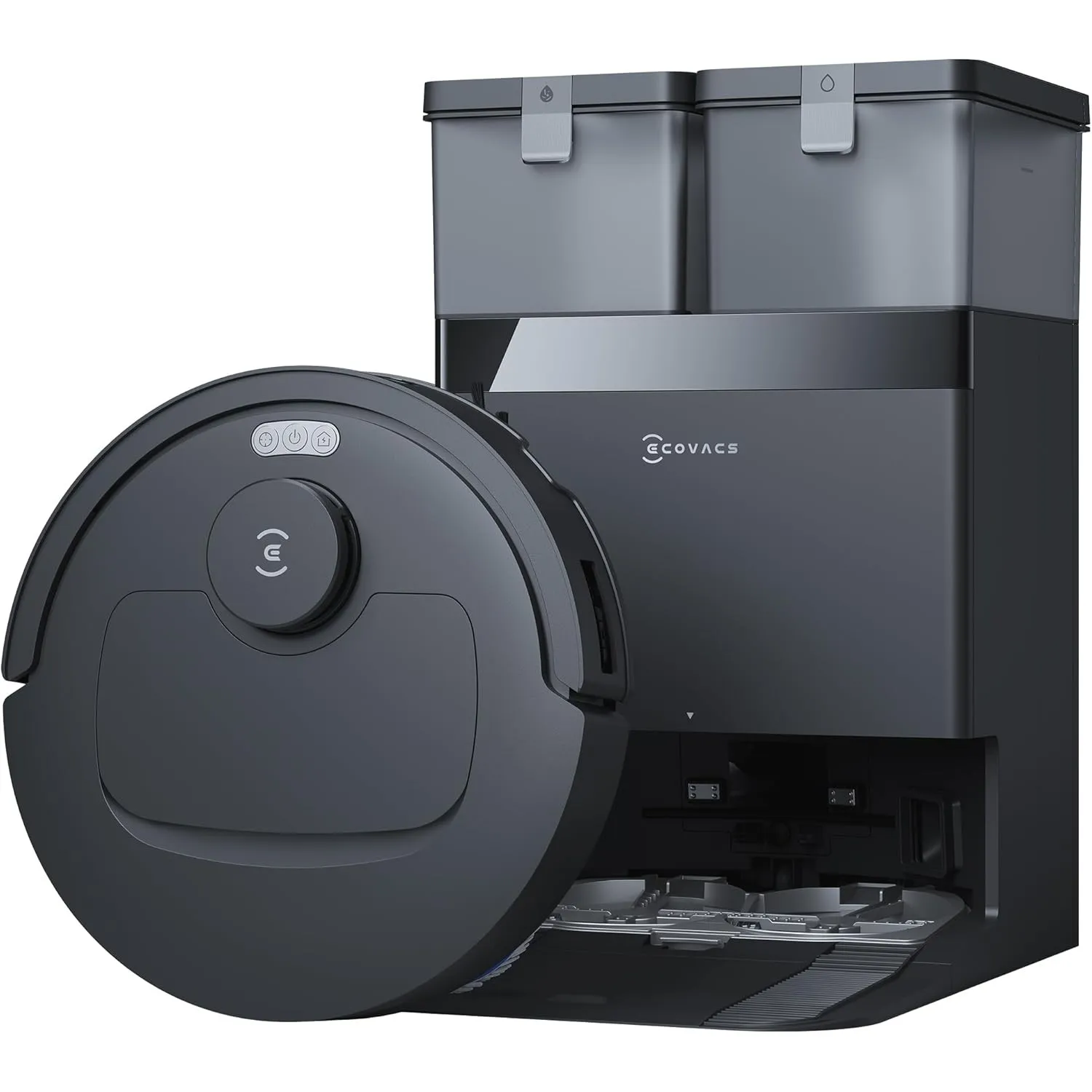 ECOVACS DEEBOT T30e Omni Saugroboter mit Wischfunktion, 25.000 Pa Saugkraft