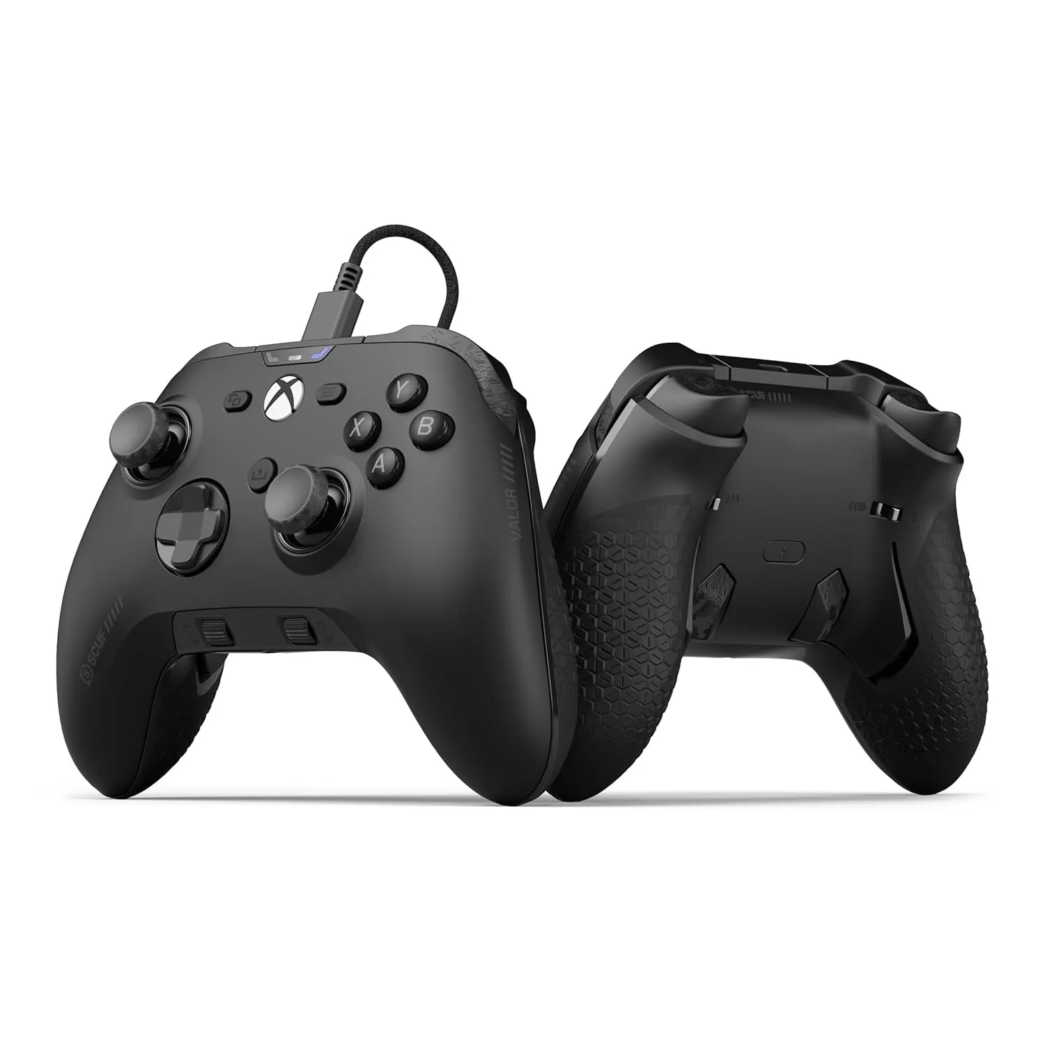 Scuf VALOR Xbox-Performance-Controller mit Kabel, TMR Anti-Drift – Schwarz | Anpassbare Rücken-Paddles, Sofort-Triggern…