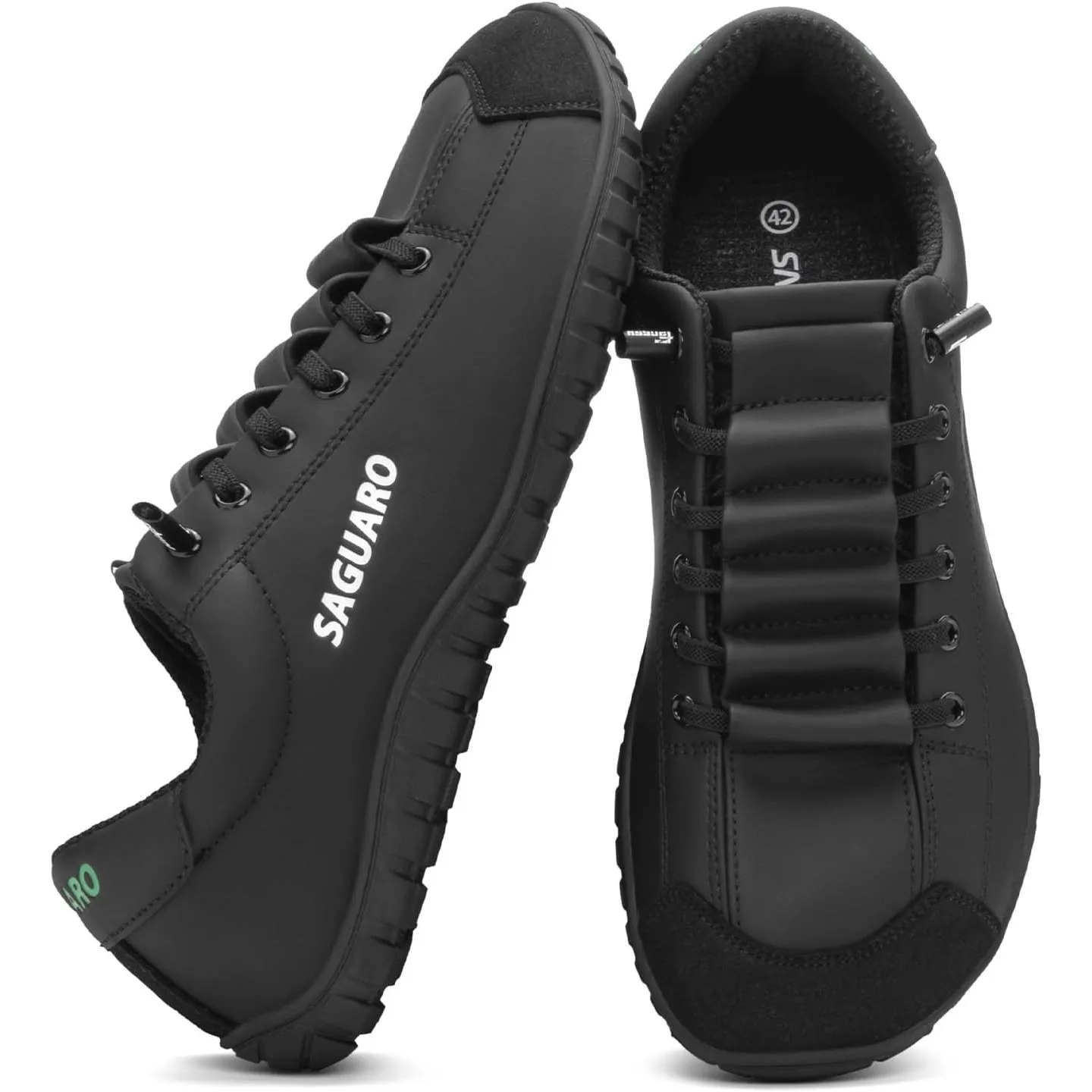 SAGUARO Unisex Barfußschuhe Breit Minimalistische Sneaker mit Zero Drop Sohle für Alltag, Arbeit, Freizeit und Reisen,G…