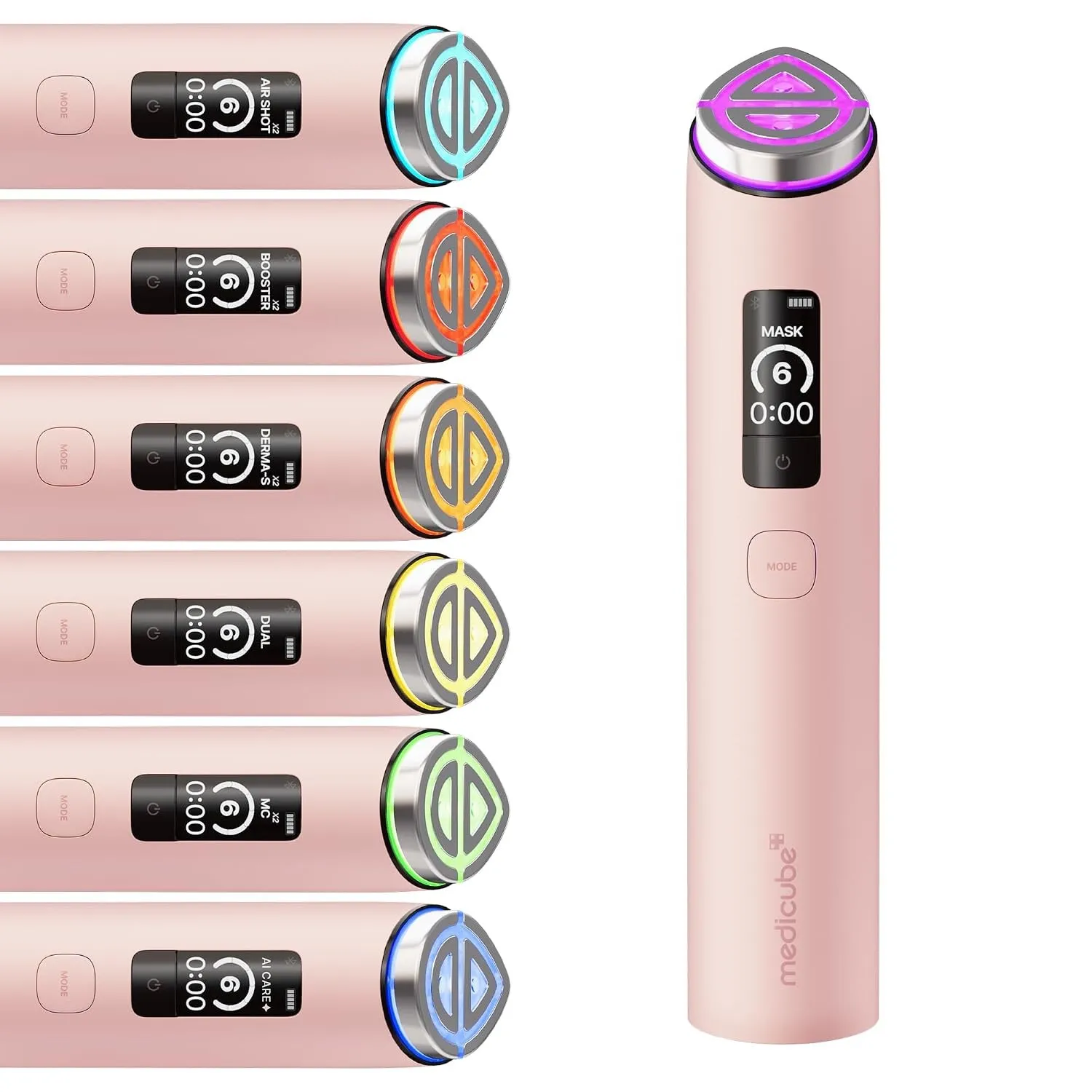 medicube Booster Pro X2™ 7-in-1 Glow Beauty Gerät Pink