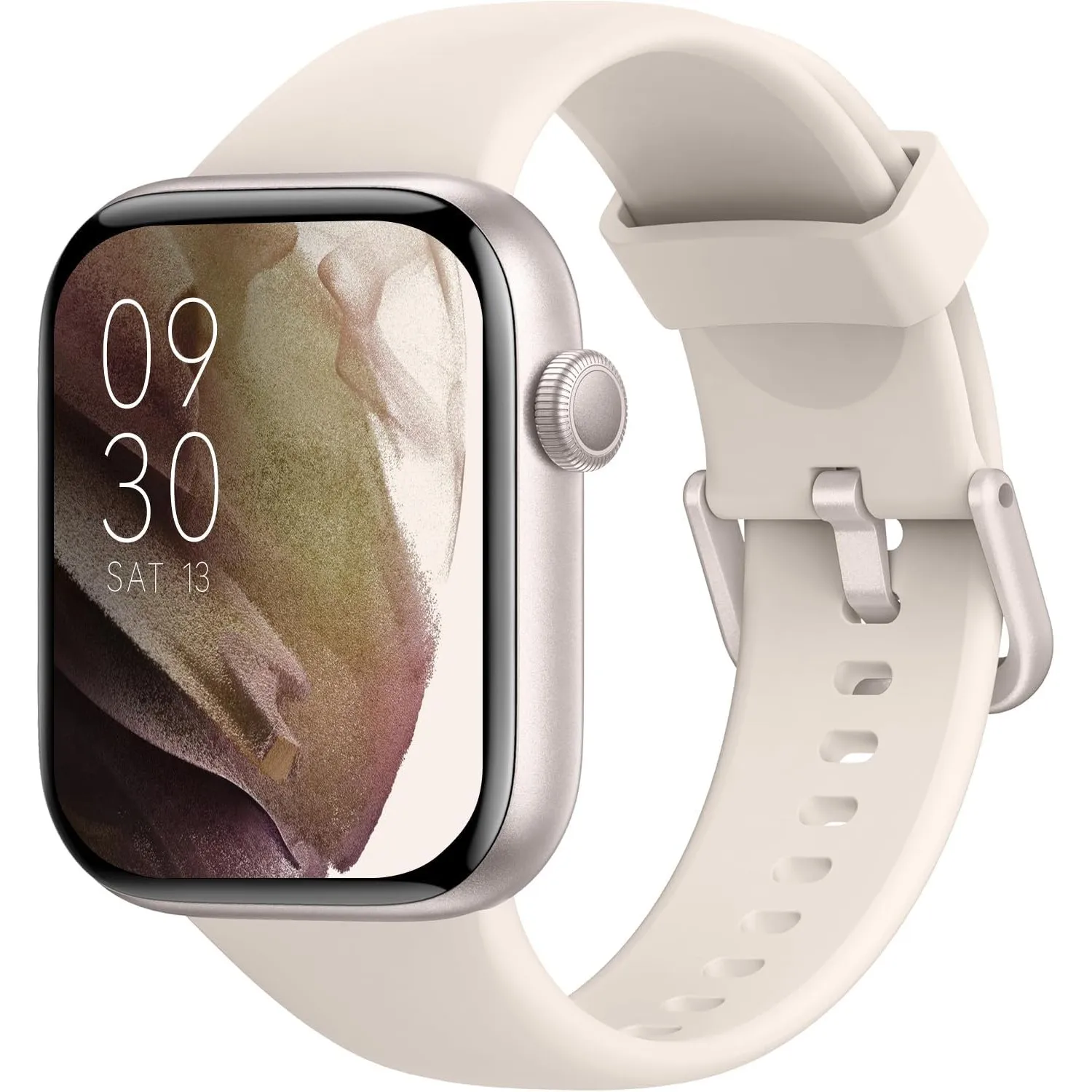 Smartwatch Damen Herren, 1,85" HD Touch Fitnessuhr mit Telefonfunktion, 140+Sportmodi Smart Watch Fitness Tracker mit P…