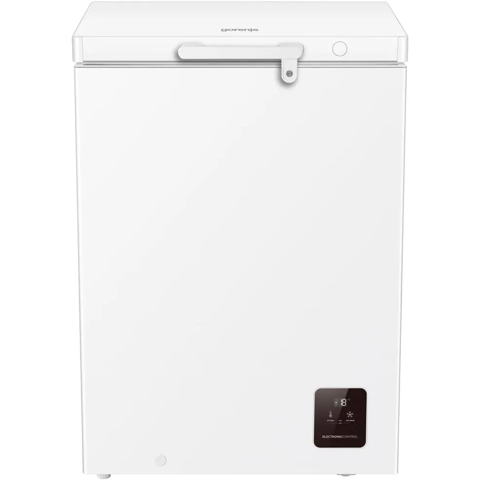 Gorenje FH15E6W5 Gefriertruhe mit Rollen, 60,6cm Breite, 141 Liter, Gefrierschutz unten-15℃, Elek, Kontrolle, Inverter,…