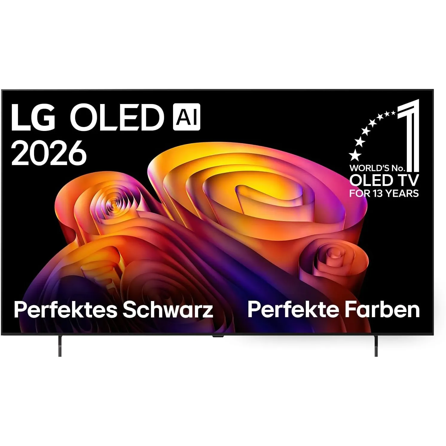 LG OLED65B68LA 4K OLED AI TV, 65 Zoll, α8 Gen3 Prozessor, webOS 26, 120Hz, VRR bis zu 120Hz, Modelljahr 2026, Energiekl…