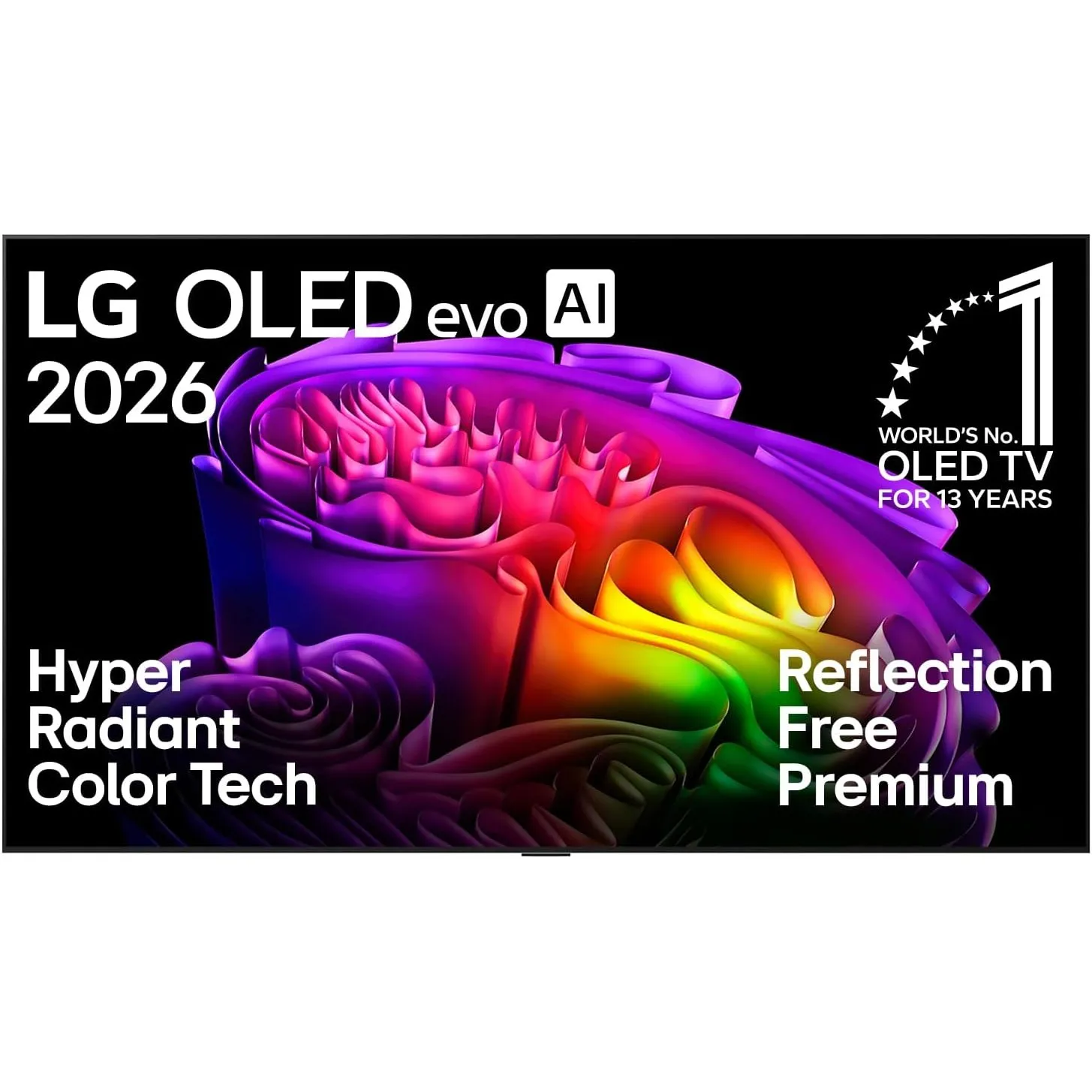 LG OLED65G67LW TV 65 Zoll, 4K OLED Evo AI, α11 Gen3 Prozessor, webOS 26, 120Hz, VRR bis zu 165Hz, Modelljahr 2026, Ener…