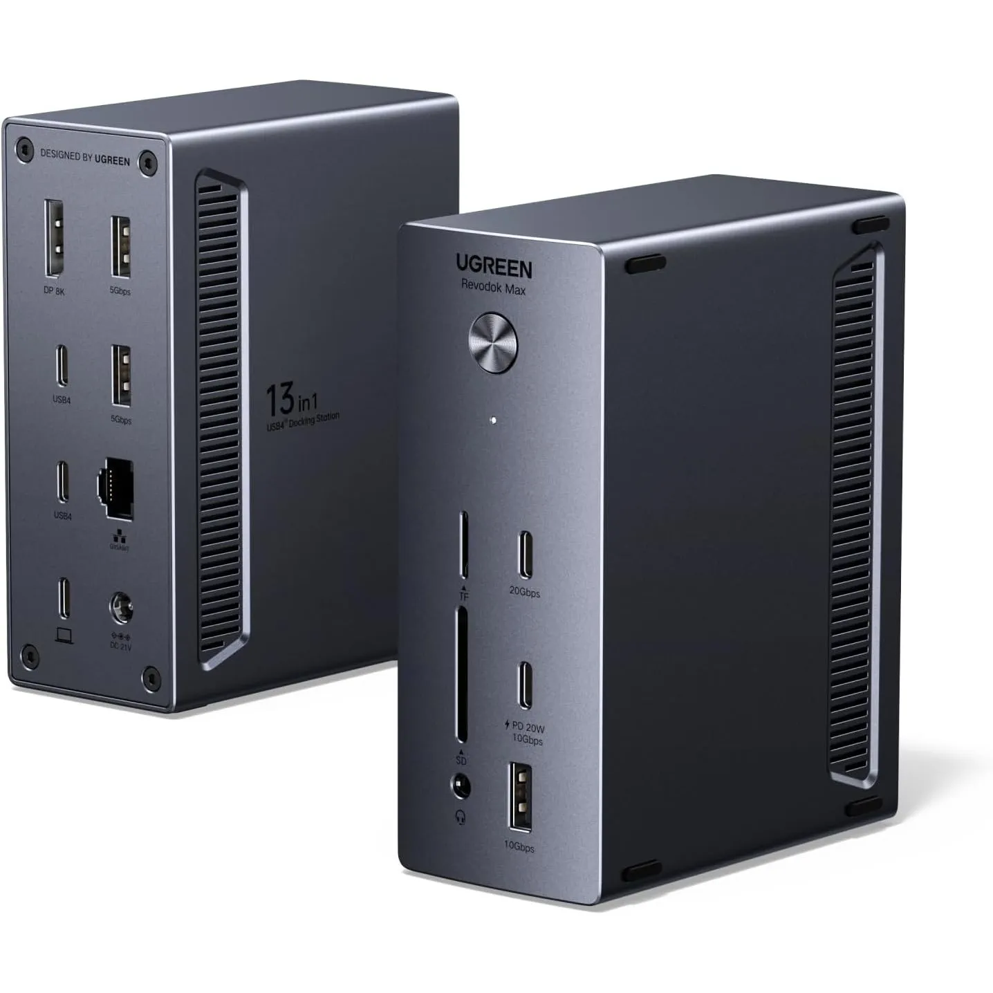 UGREEN USB4 40Gbps Docking Station, 2 Displays am MacBook ohne Treiber