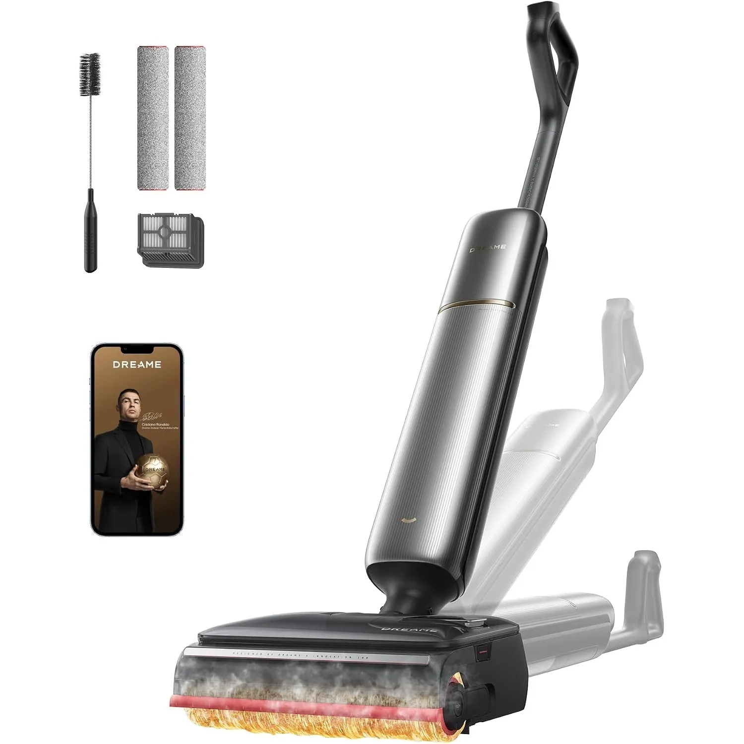 dreame T16 Pro Heat-A Nass- & Trockensauger, Triple-Edge