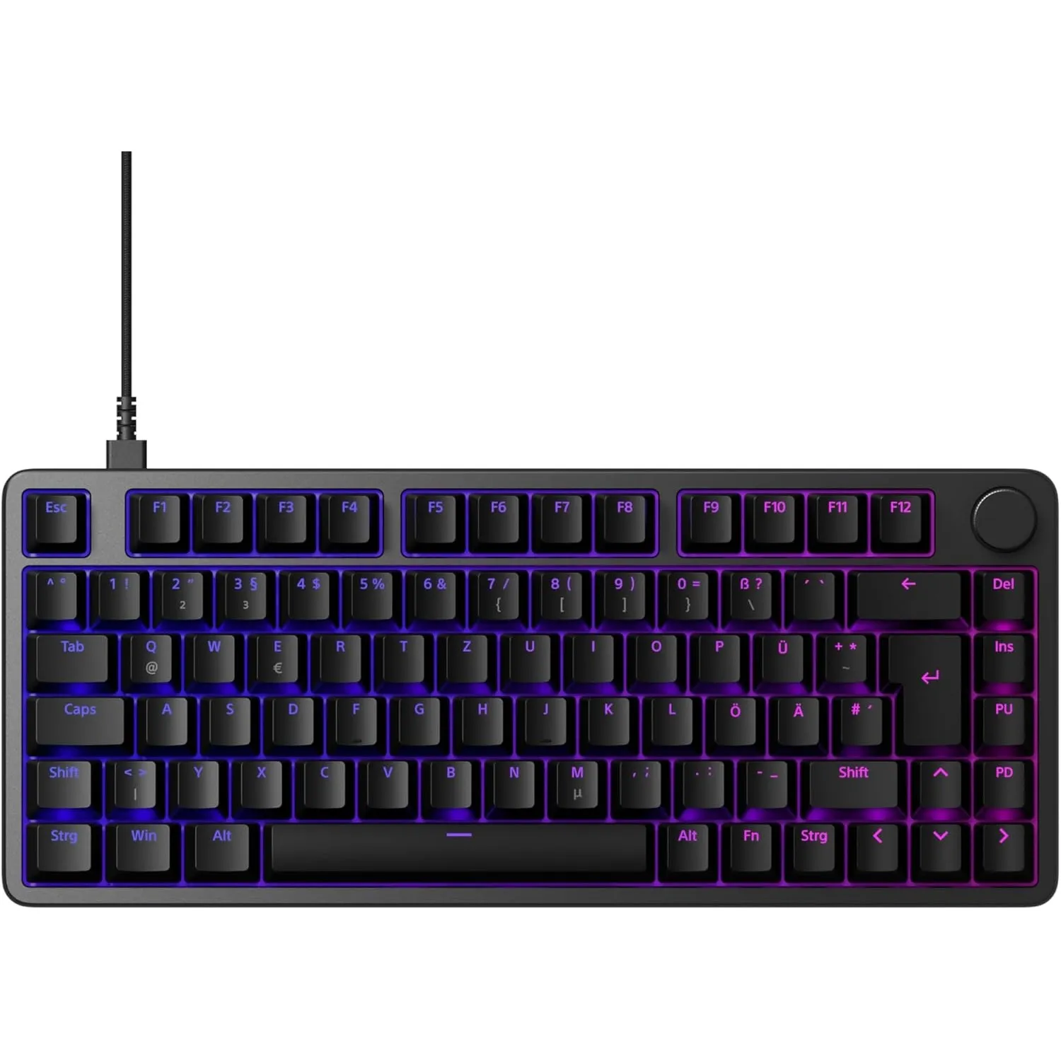Sony INZONE KBD-H75 Gaming-Tastatur, QWERTZ DE-Layout