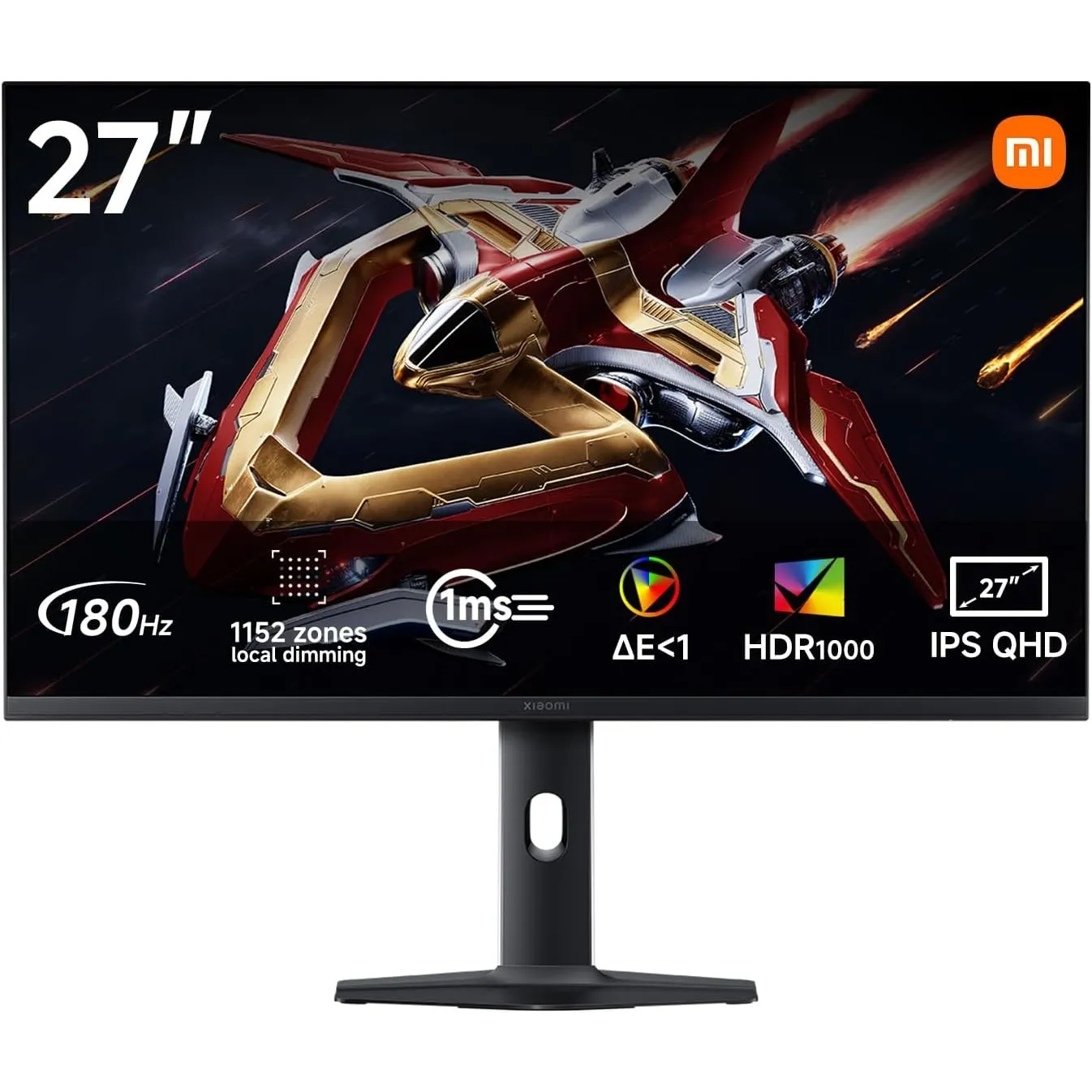 XIAOMI 2K Mini-LED Gaming Monitor 27 Zoll, 180Hz, 1152 Zonen, P27QDA-RGPGL