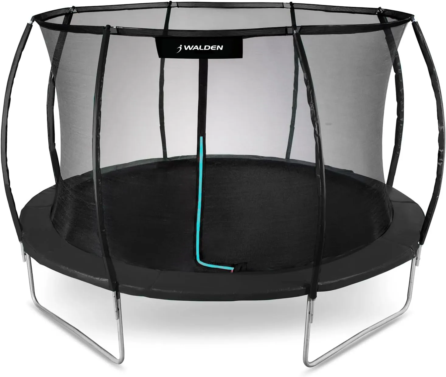 Outdoor Trampoline, Garden Trampoline, Diameter 244 cm, 8 ft Certified Trampoline with Safety Fence and Padded Poles fo…
