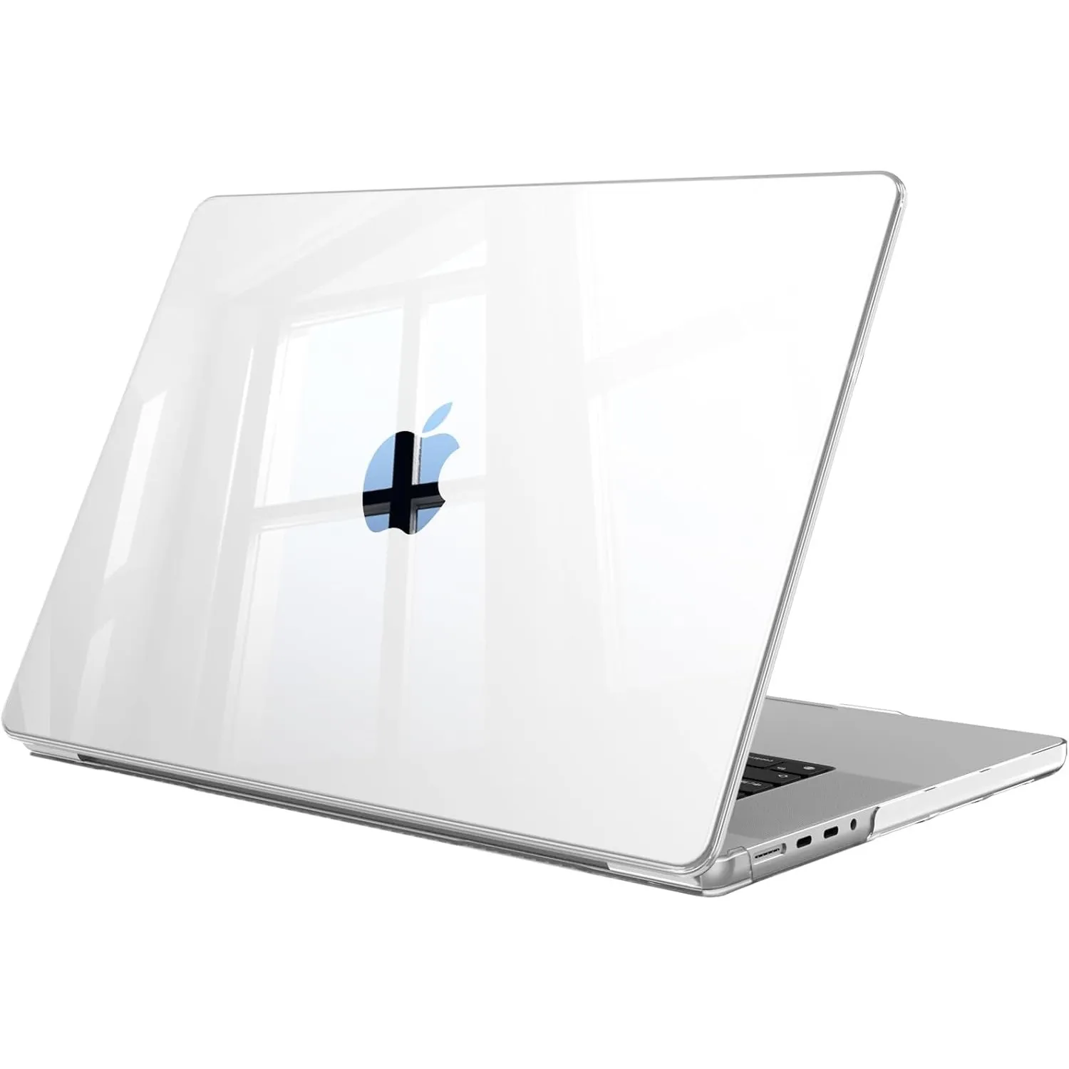 Fintie Hülle Kompatibel mit MacBook Pro 16'', Transparent