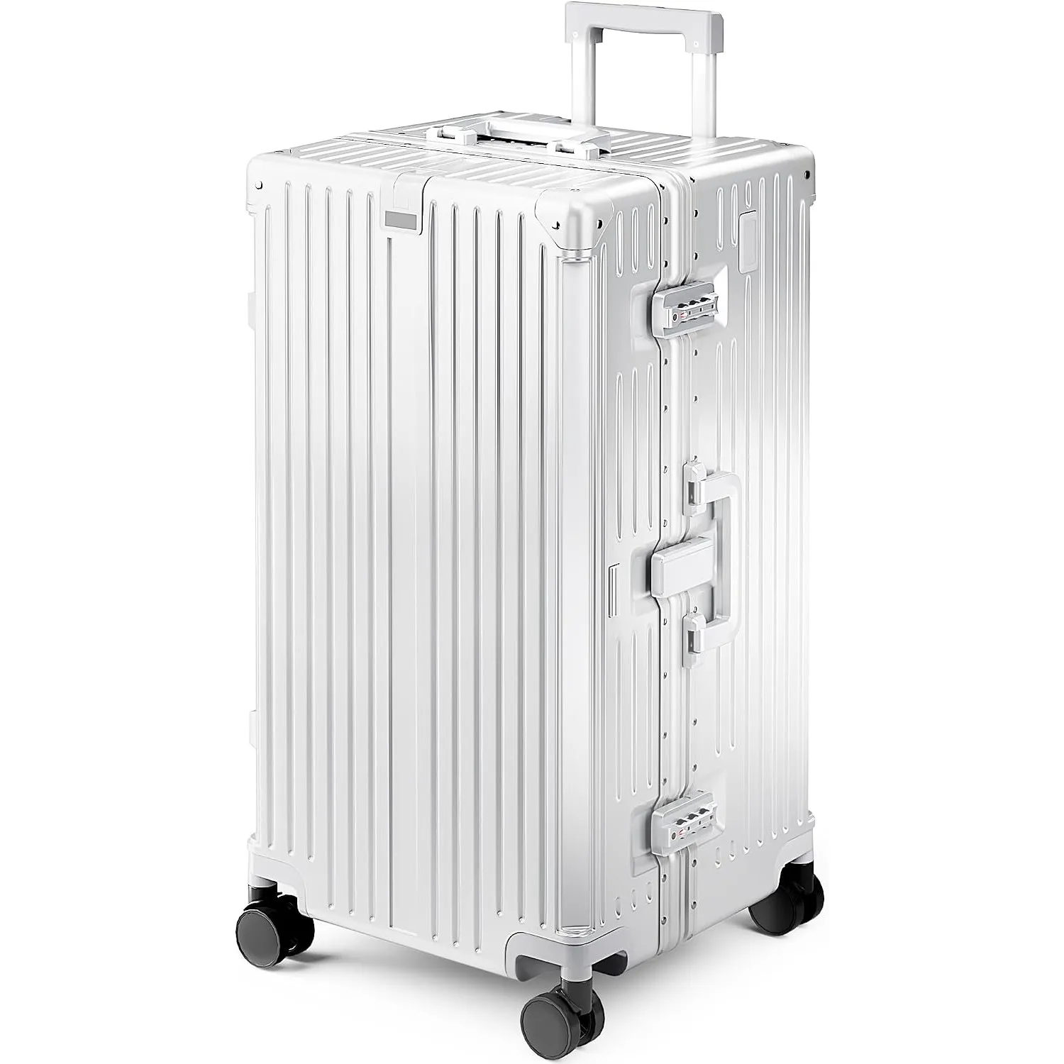 ALPHA CAMP Koffer Größe XL Reisekoffer Leicht Hartschalenkoffer Polycarbonat 92L Luggage Suitcase mit Rollen TSA Schlos…