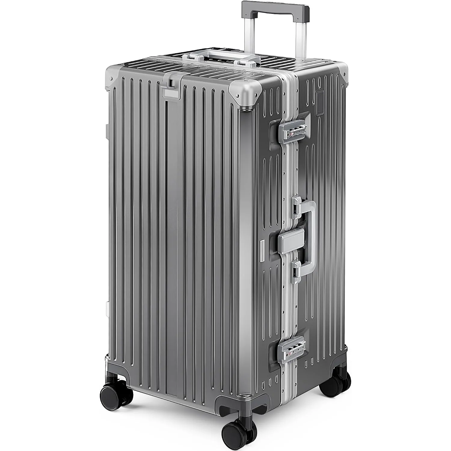ALPHA CAMP Koffer Größe XL Reisekoffer Leicht Hartschalenkoffer Polycarbonat 92L Luggage Suitcase mit Rollen TSA Schlos…