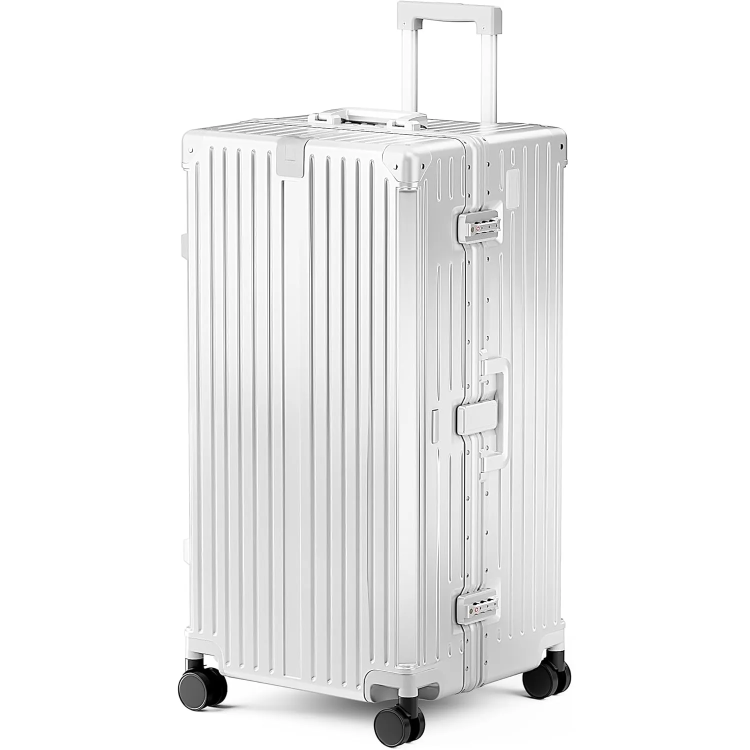 ALPHA CAMP Koffer Größe XXL Reisekoffer Leicht Hartschalenkoffer Polycarbonat 105L Luggage Suitcase mit Rollen TSA Schl…