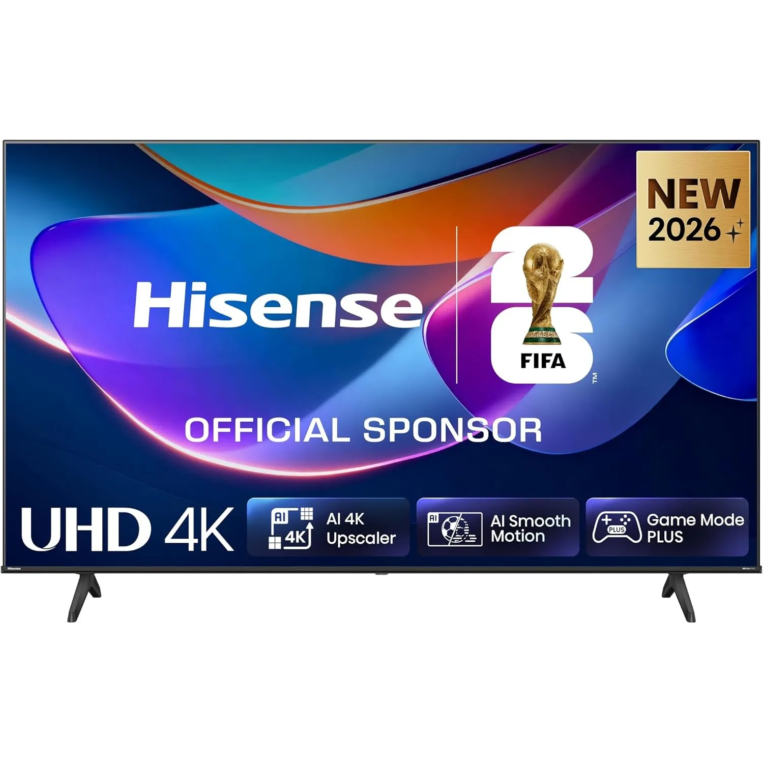 Hisense 58E6DS Fernseher 58 Zoll, 4K UHD Smart TV, Hi View AI Engine, 60Hz Game Mode Plus, Dolby Vision, 4K Upscaler, D…