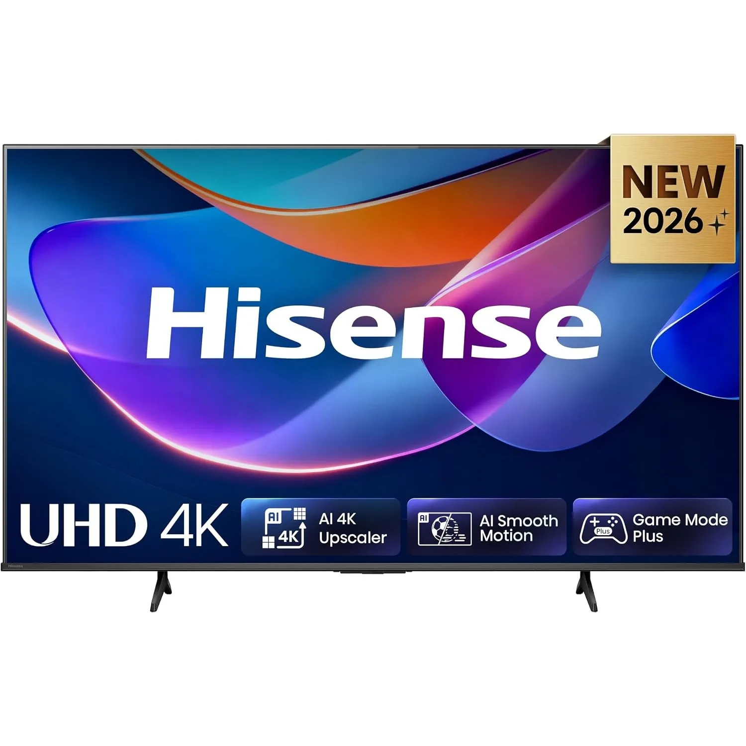 Hisense 55E6DS Fernseher 55 Zoll, 4K UHD Smart TV, Hi View AI Engine, 60Hz Game Mode Plus, Dolby Vision, 4K Upscaler, D…