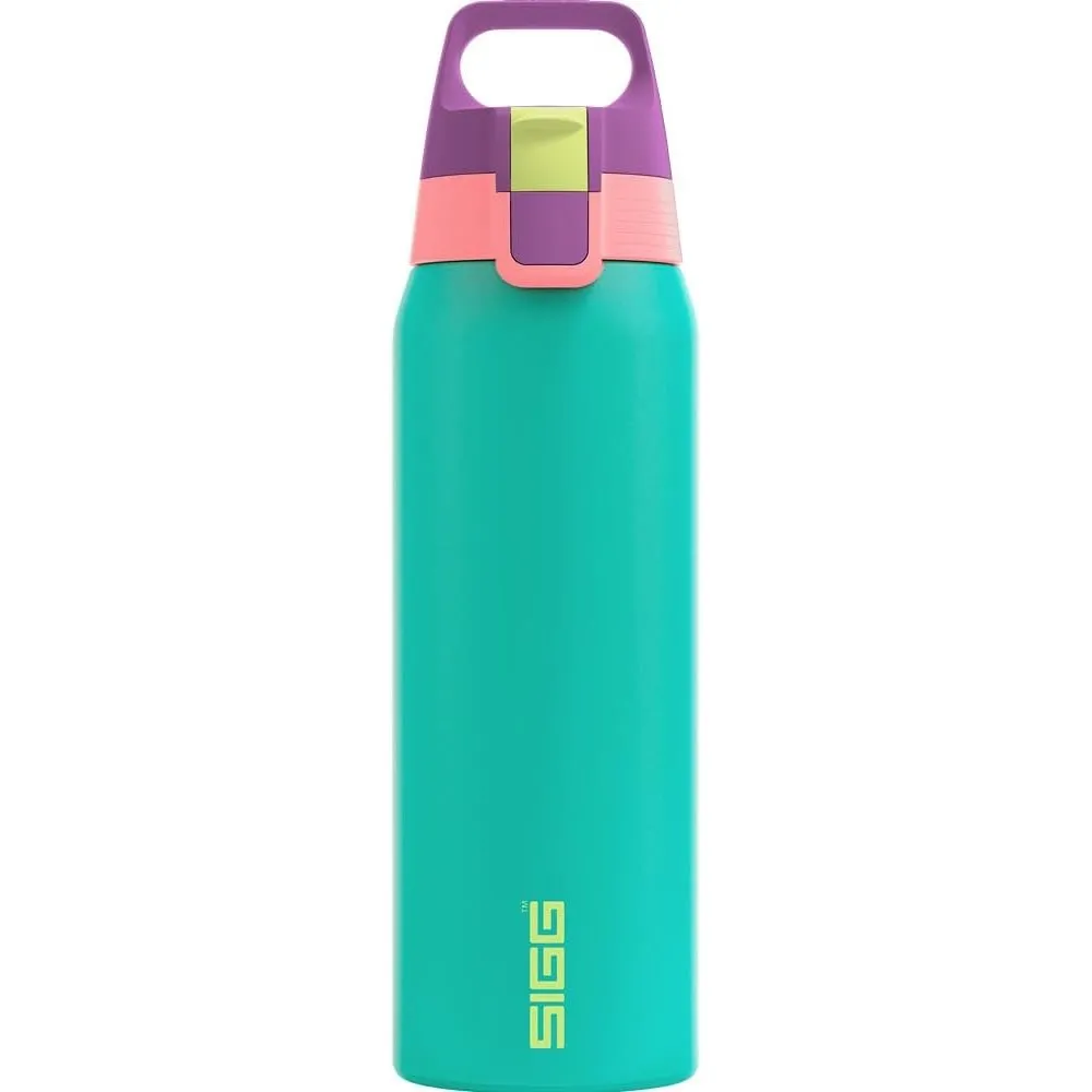 Sigg - Isolierte Trinkflasche - Thermosflasche Shield Therm One - Kohlensäurehaltige Getränke - Auslaufsicher - Spülmas…