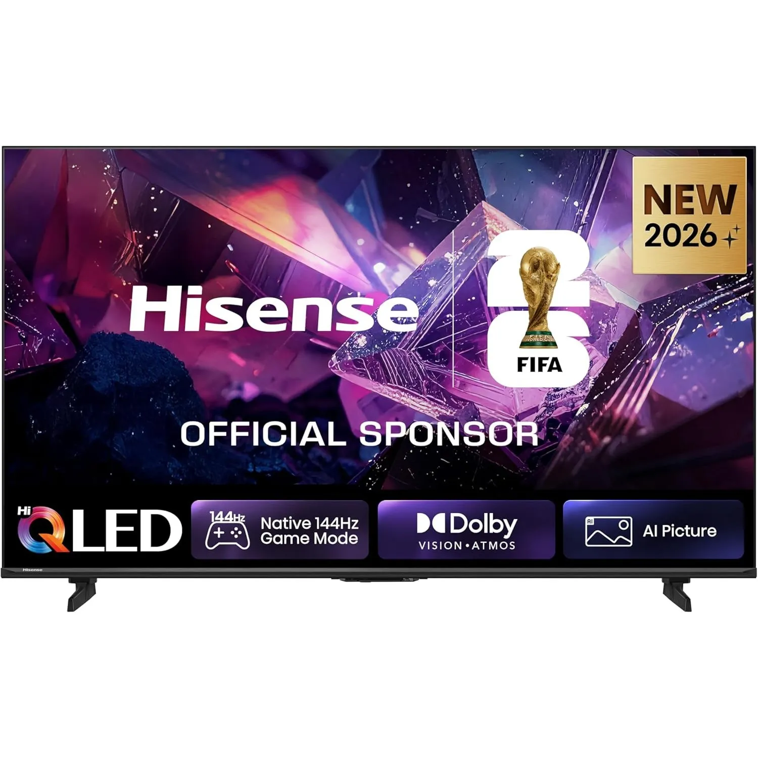 Hisense 75E7DS PRO Fernseher 75 Zoll, 4K UHD QLED, Smart TV, Hi-Concerto, 144Hz Game Mode, Hi-QLED Colour, Dolby Vision…