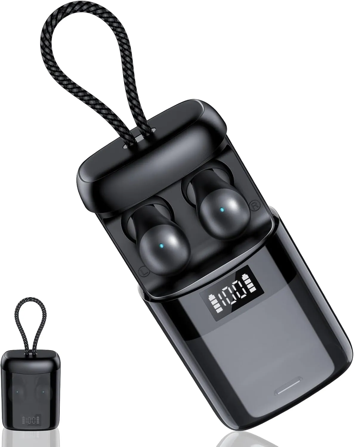 Bluetooth Kopfhörer, 2026 Mini Schlafkopfhörer Bluetooth 6.0 Mit Schlaftracker, 48 Std Seitenschläfer-Kopfhörer Mit Sch…