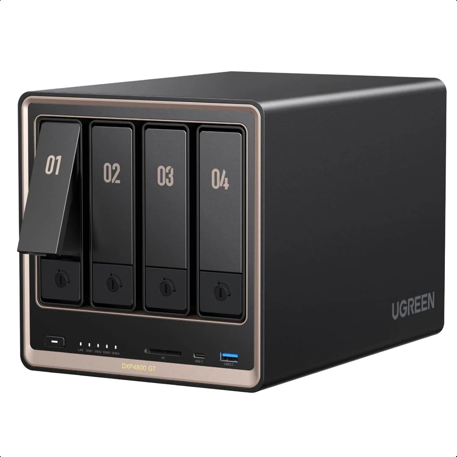UGREEN NASync DXP4800 GT 4 Bay NAS für Creator und Büroteams (ohne HDD)