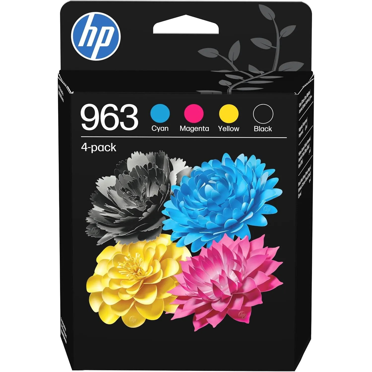 HP 963 Schwarz, Cyan, Magenta, Gelb, Original Druckerpatronen Multipack