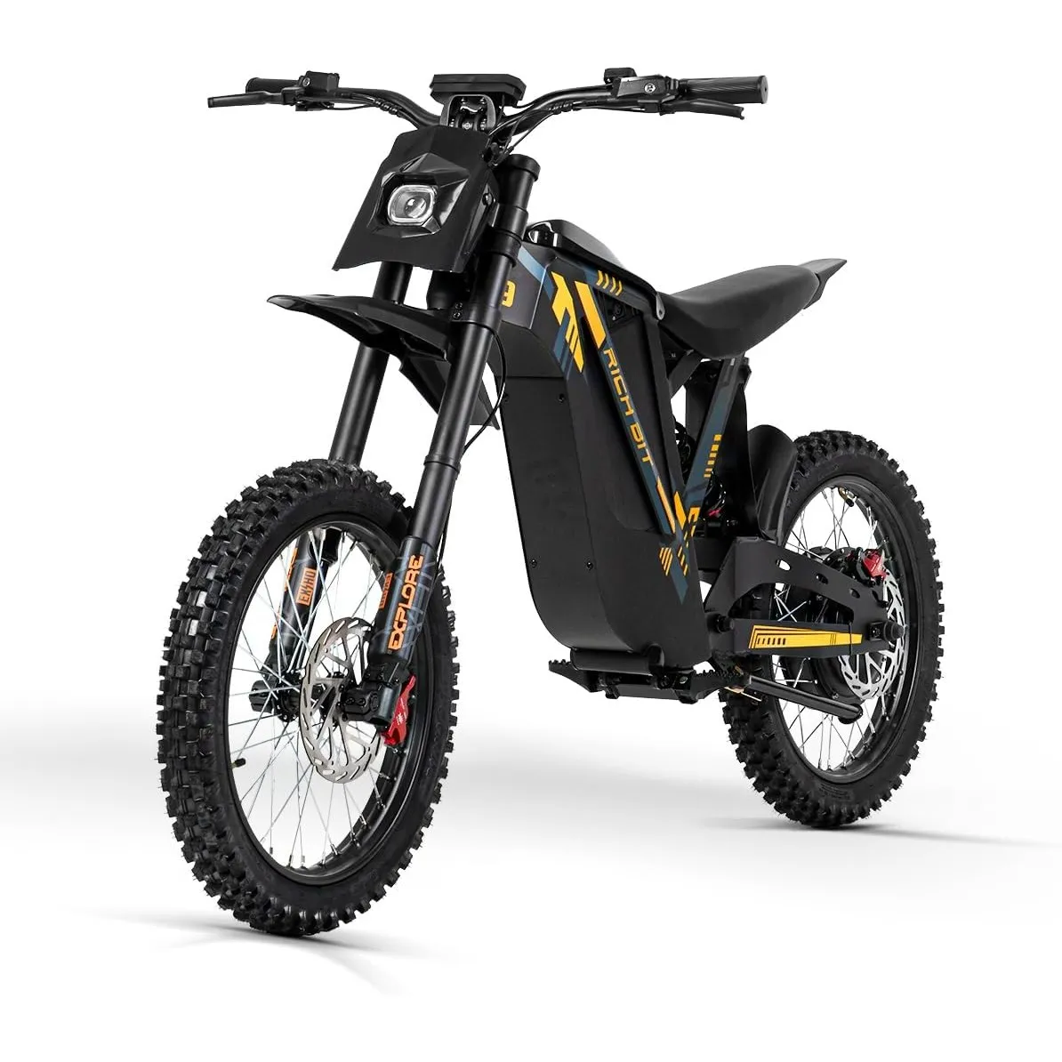 cysum V9 Ultra E-Bike Herren, 17 Zoll Elektrofahrrad mit 48V 20Ah Lithium Akku, Elektro Dirtbike mit hydraulischer Sche…