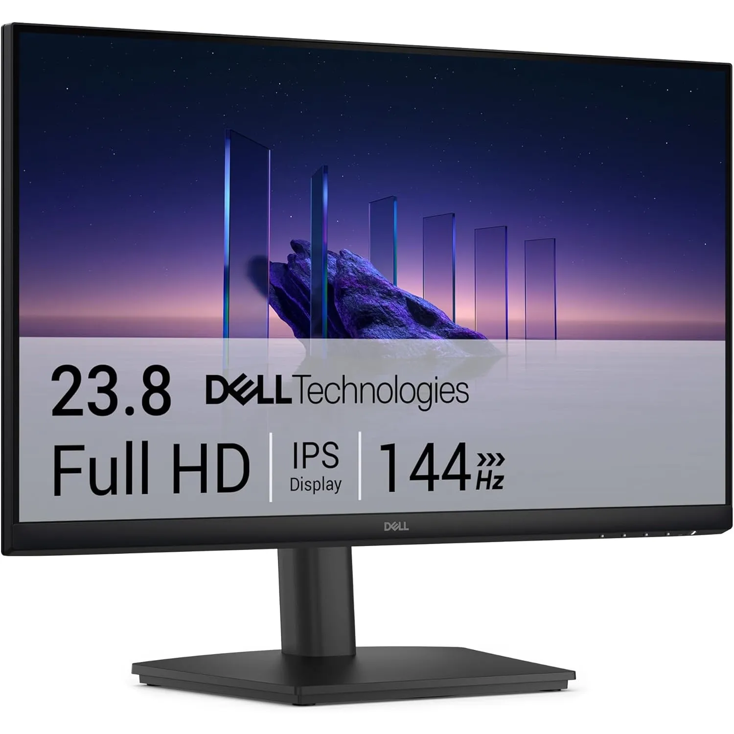 Dell 24 Monitor - SE2426HS, Full HD (1920x1080), 144Hz, IPS, 1ms MPRT, AMD FreeSync, Höhenverstellbar, VESA (100x100mm)…
