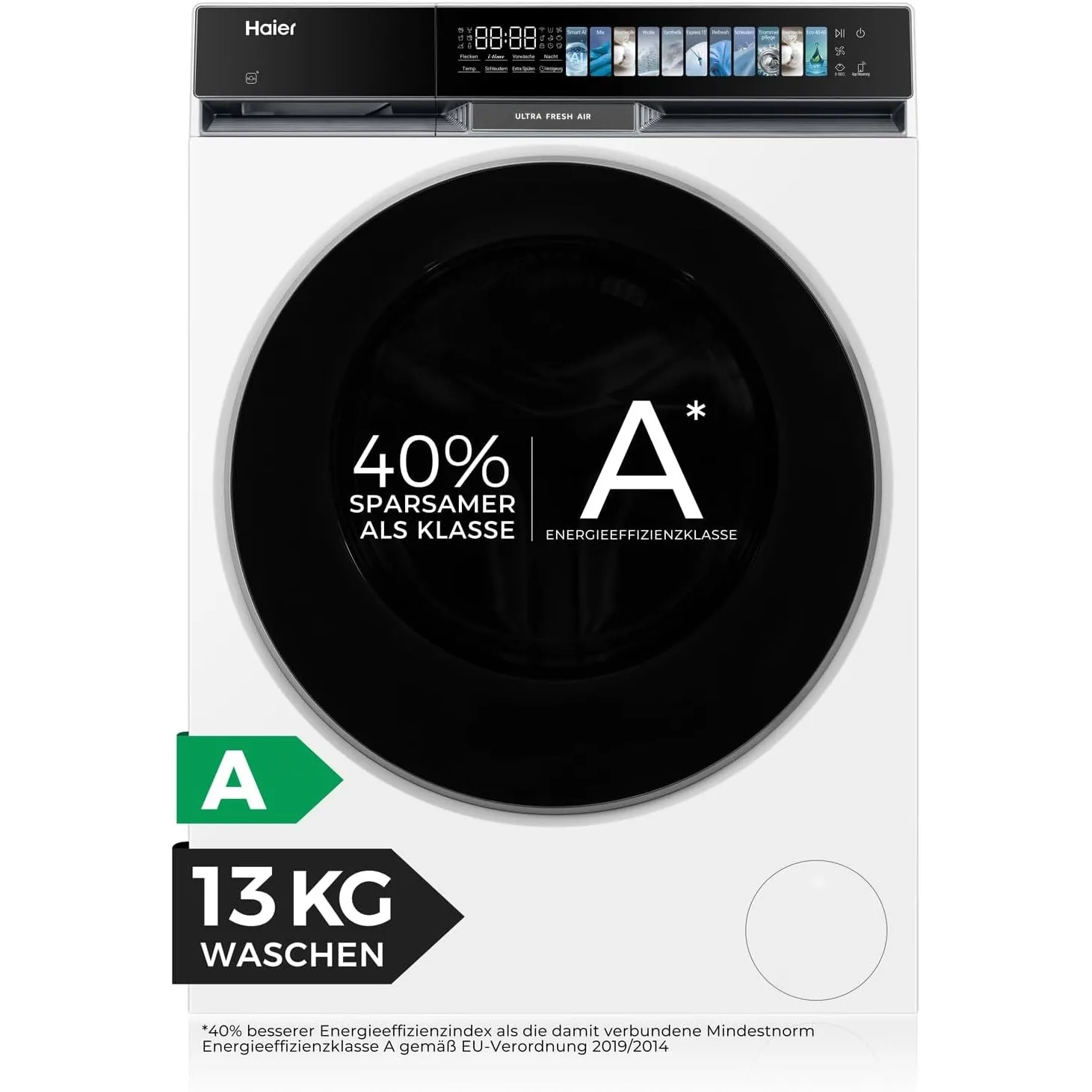 Haier Frontlader Waschmaschine 13kg G9 Serie HW130-B14687U1