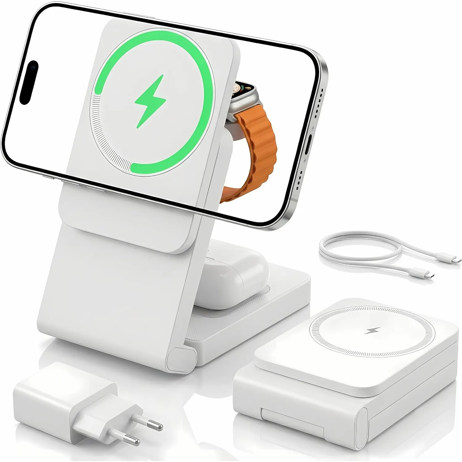 3 in 1 Ladestation für iPhone/Apple Watch/AirPods mit 20W Adapter