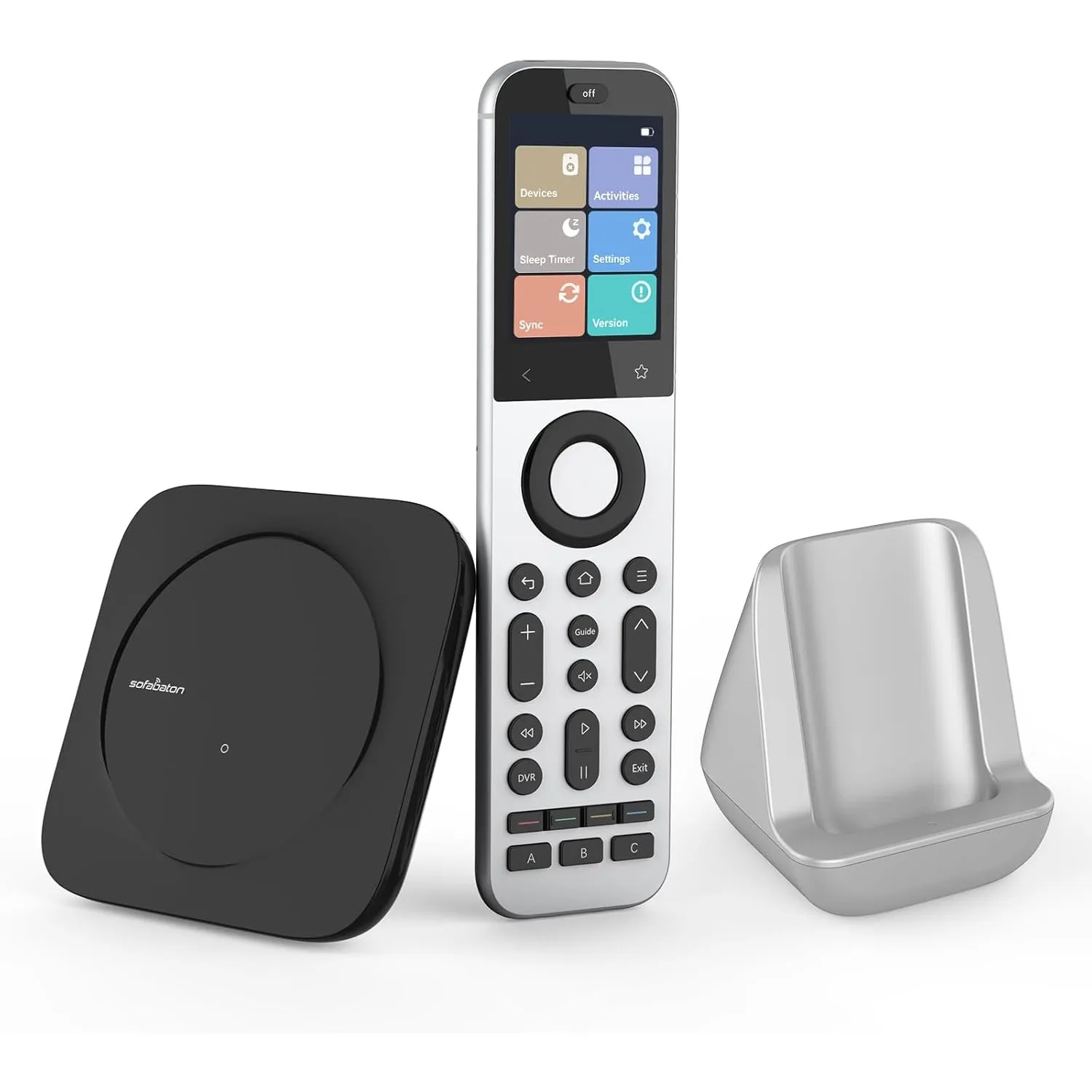 SofaBaton X2 Universal Fernbedienung mit Touchscreen, leistungsstarkem Hub, anpassbaren EIN-Tasten-Aktivitäten und Cust…