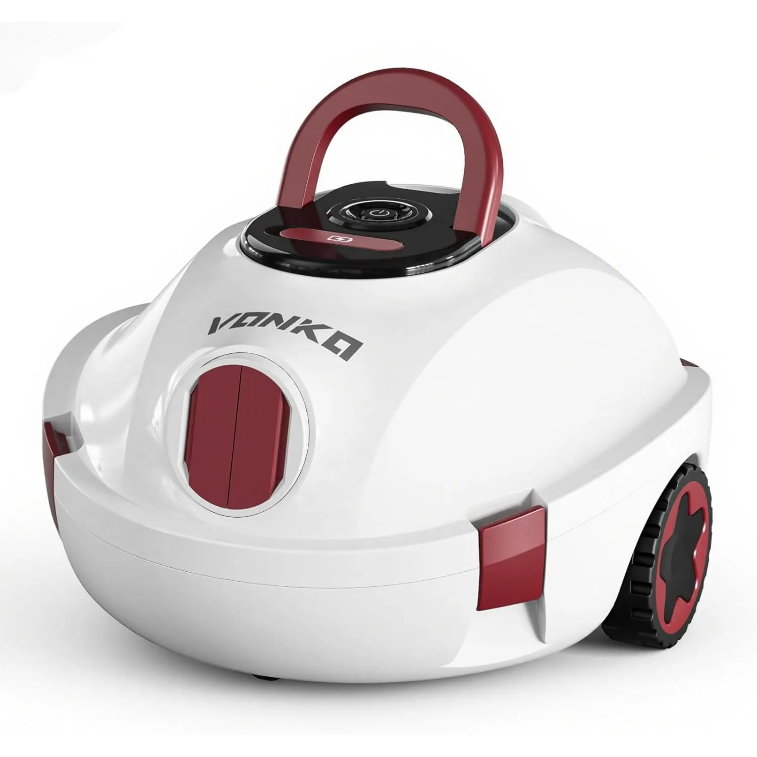 VONKO P10 Poolroboter, kabelloser Poolsauger mit Akku, 100 Min.Reinigungszeit mit Selbsteinparkfunktion, kompakter Pool…