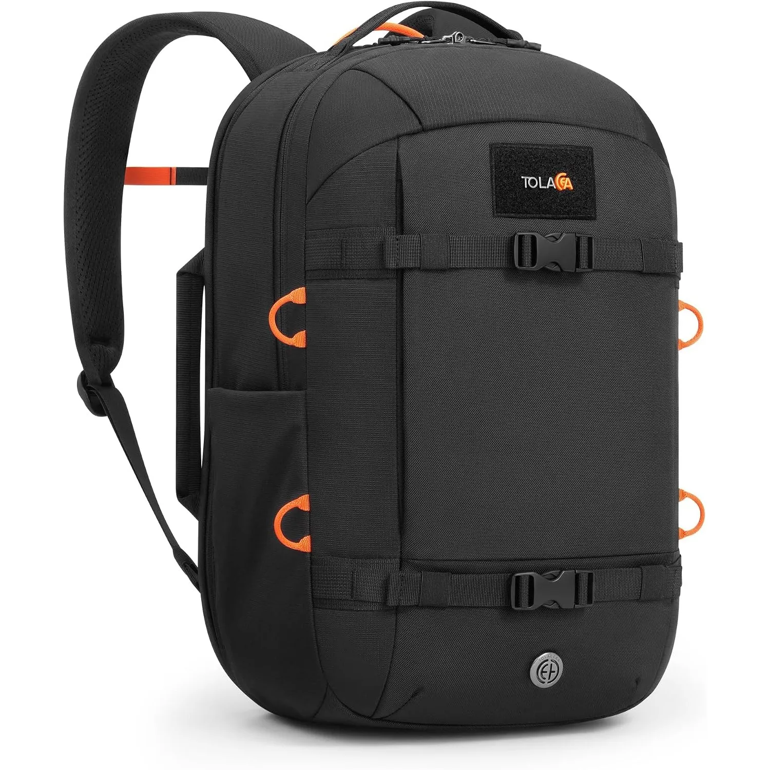 Tolaccea Reiserucksack 30L Damen Herren, Handgepäck Rucksack 16 Zoll Laptop | Nachhaltiges RPET | 180°-Laptopfach bis 1…