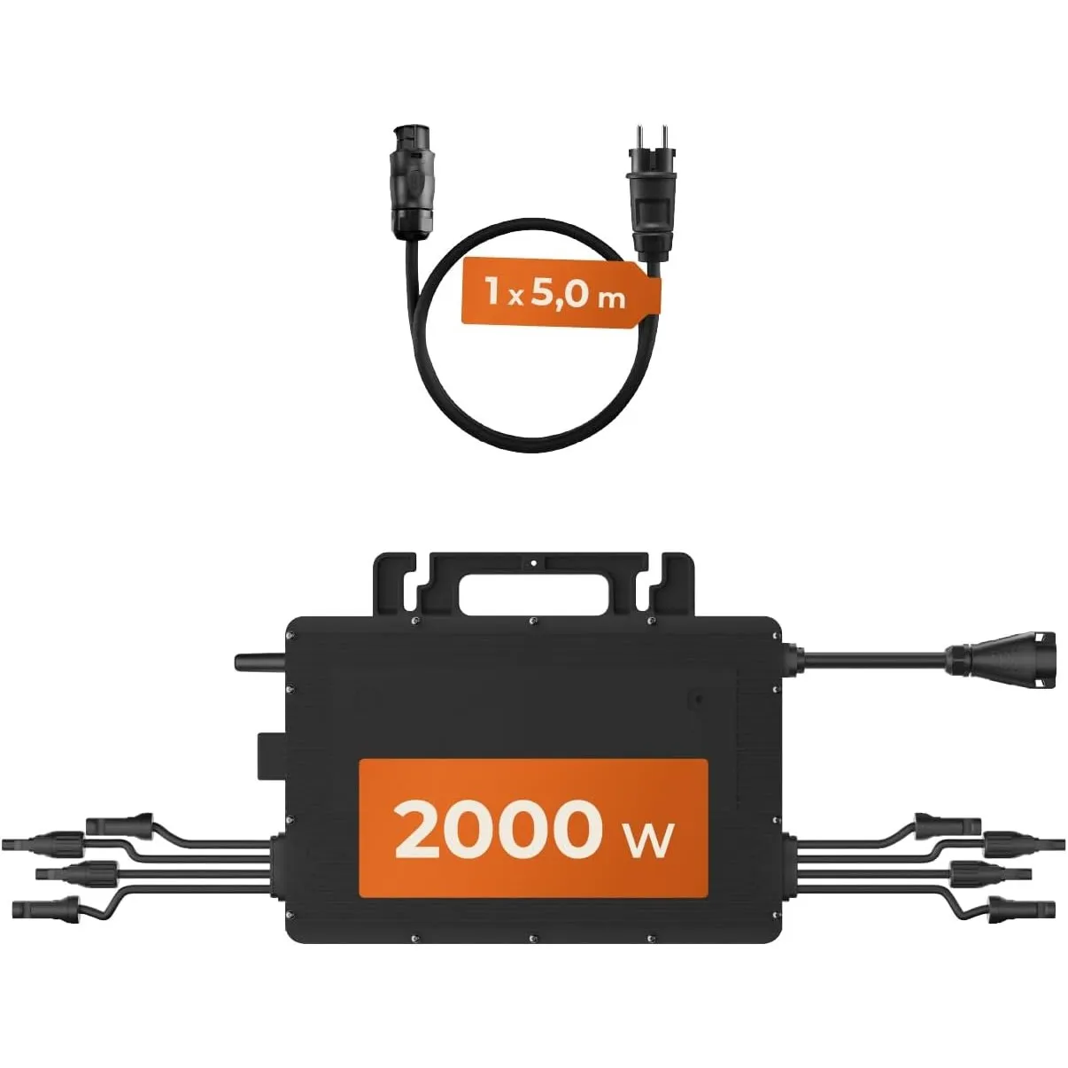Hoymiles Hiflow 2000 Pro Mikro-Wechselrichter 2000W-800W 0% VAT, Intelligenter Solarwechselrichter WLAN für Balkonkraft…