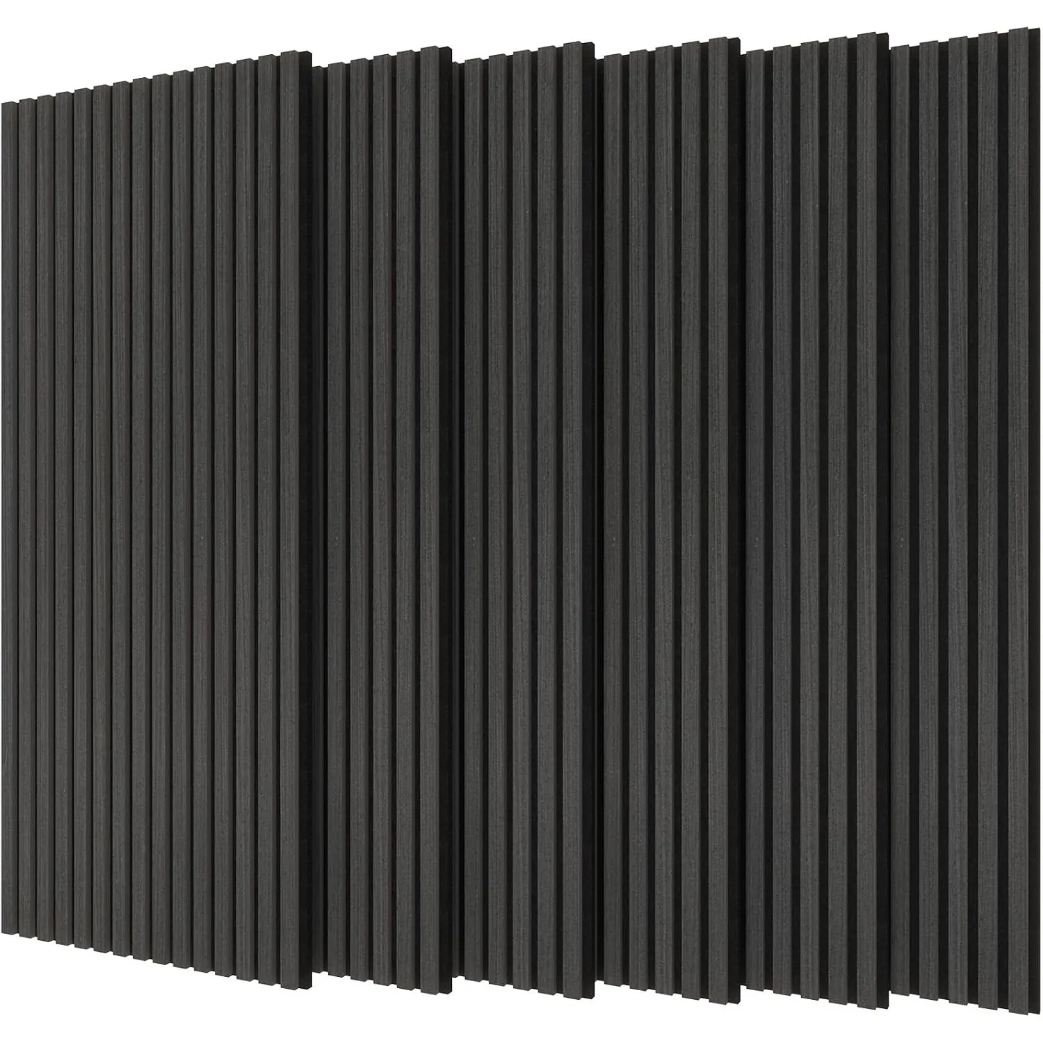 TONOR 6-Pack Akustikpaneele holz, 120 cm x 60 cm – 4,32 m², Wandpaneele holz Holzpaneele für Wände, Holzpaneele zur Sch…
