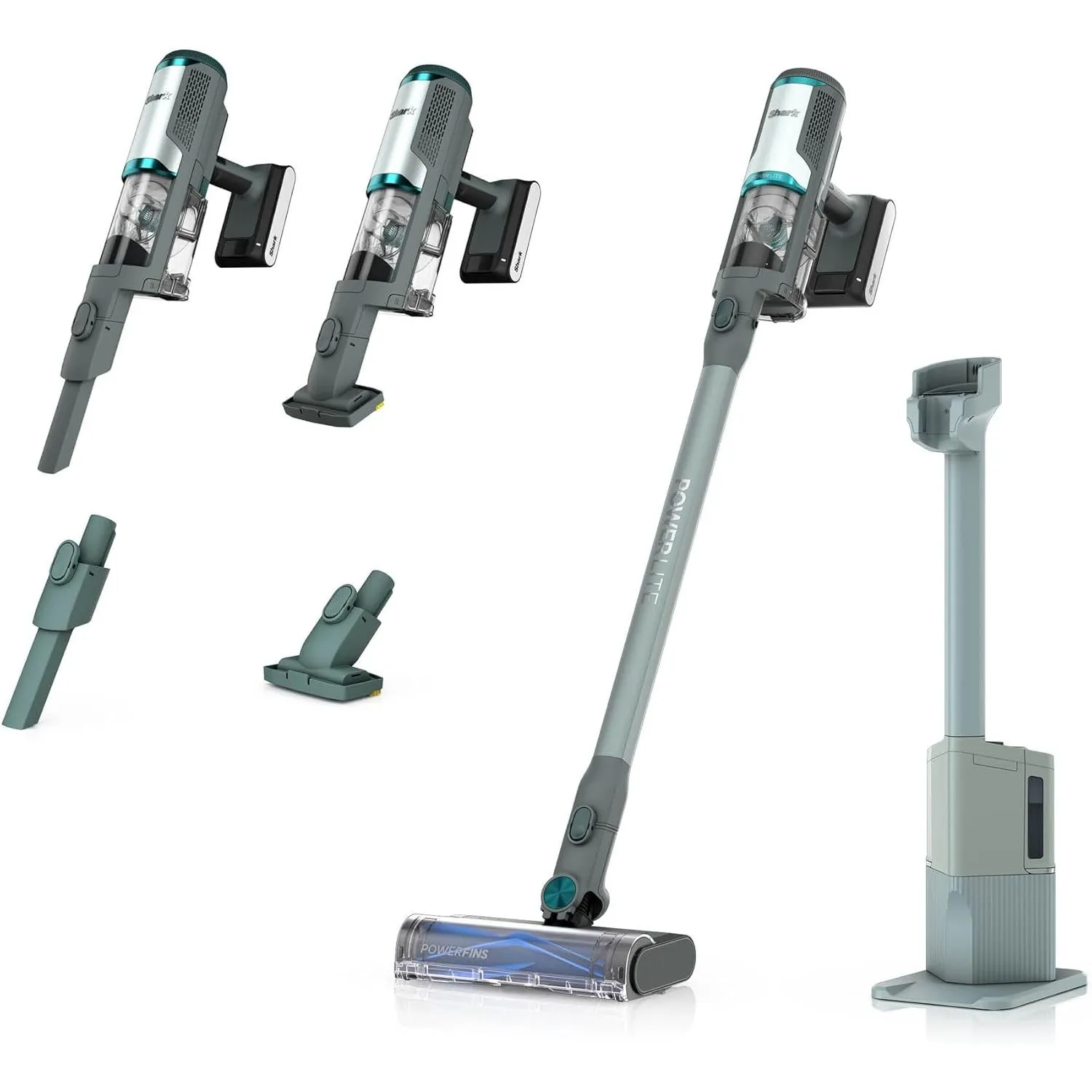 Shark PowerLite Clean & Empty Pet, BU3623EUT, bis zu 40 Minuten Laufzeit | Akku-Staubsauger mit automatisch entleerende…