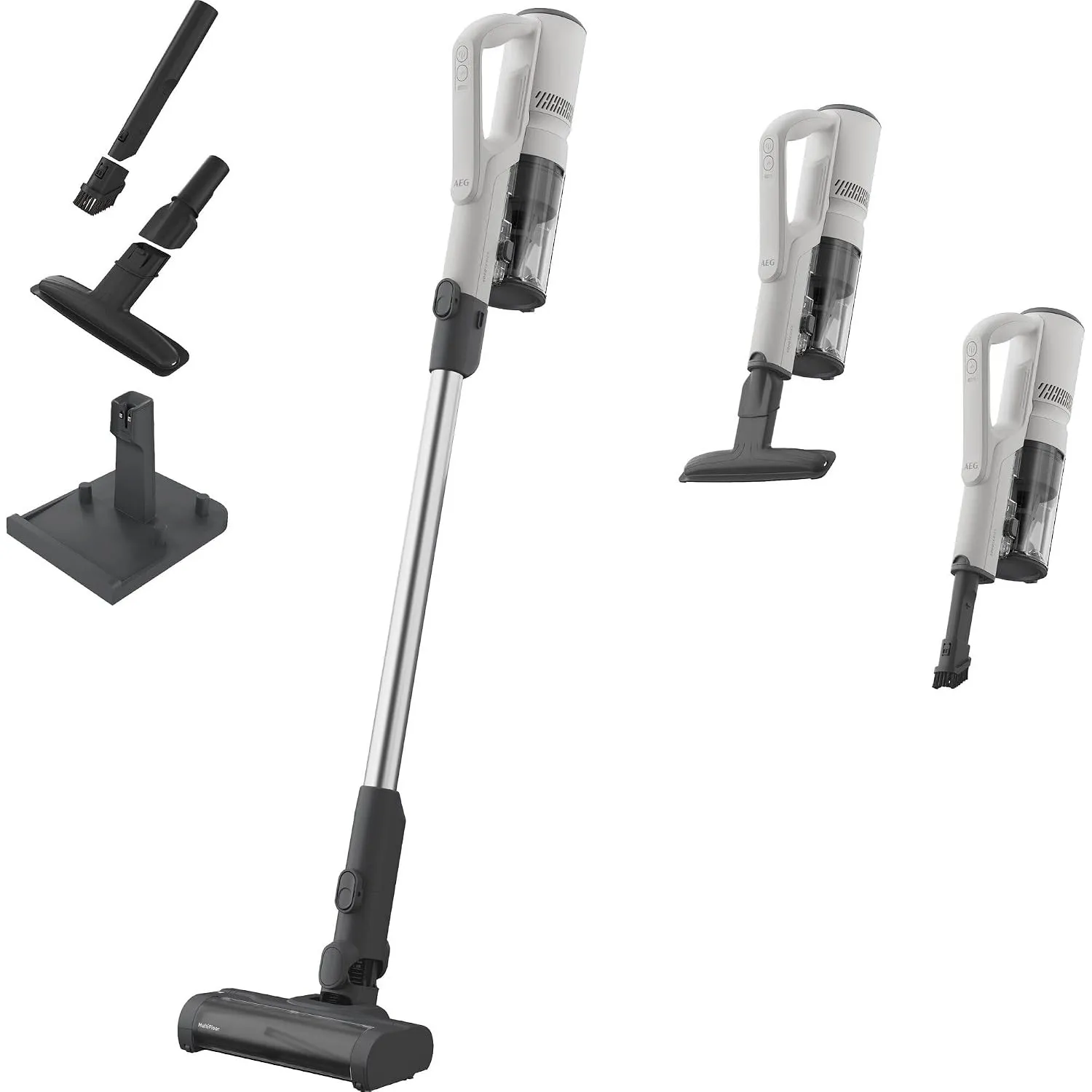 AEG 5000 Akku Staubsauger kabellos, Leichtgewicht 1,9 kg, Weiß, AP51UH18ST