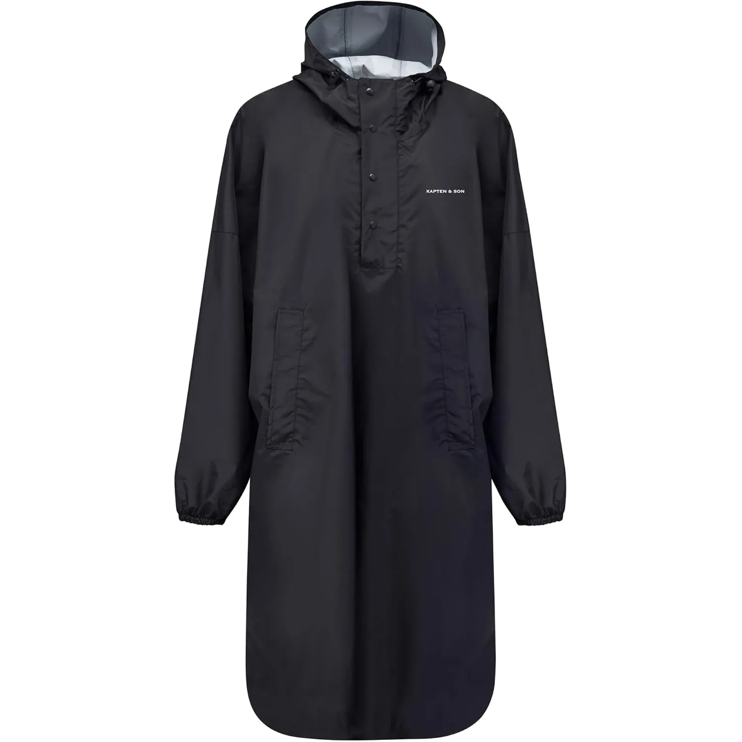 Kapten & Son Rechenponcho All Black, Sandstone, Leo Dark Brown | Regenjacke Unisex