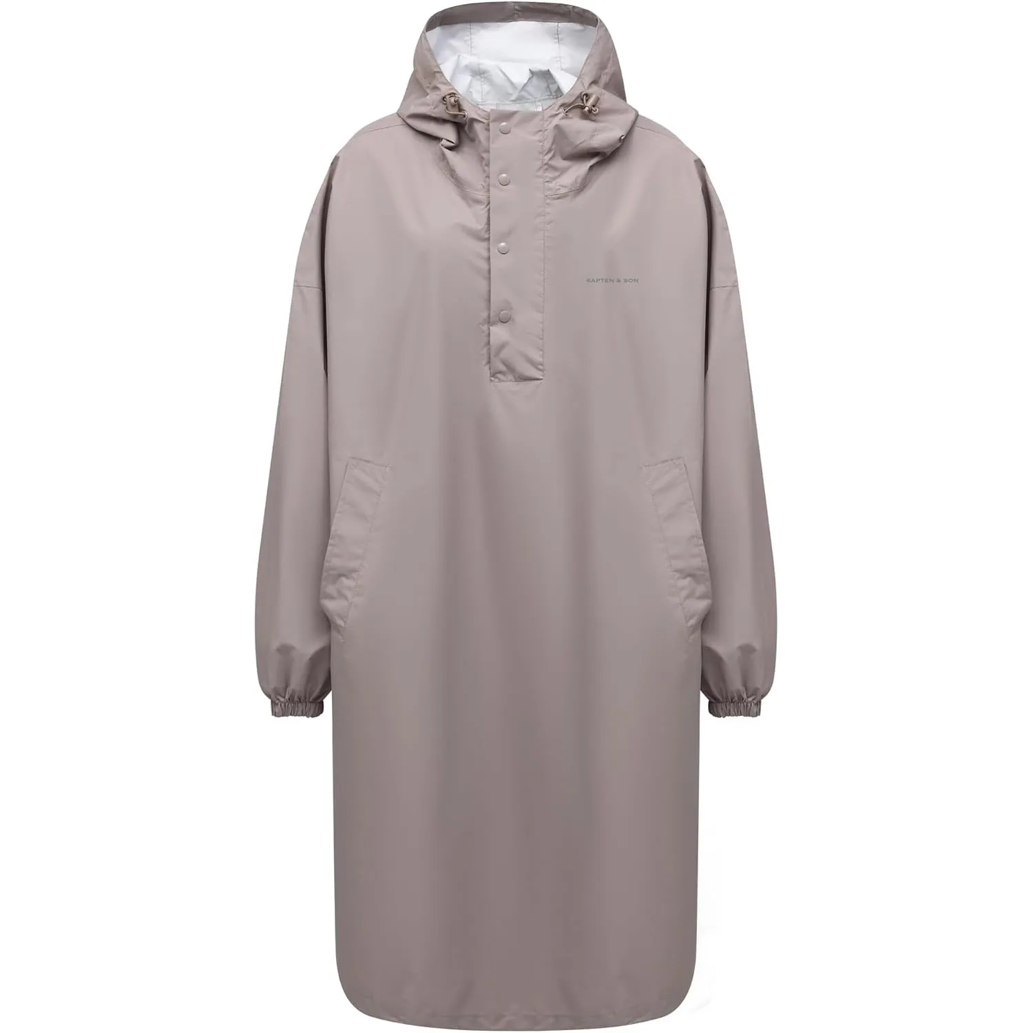 Kapten & Son Rechenponcho All Black, Sandstone, Leo Dark Brown | Regenjacke Unisex